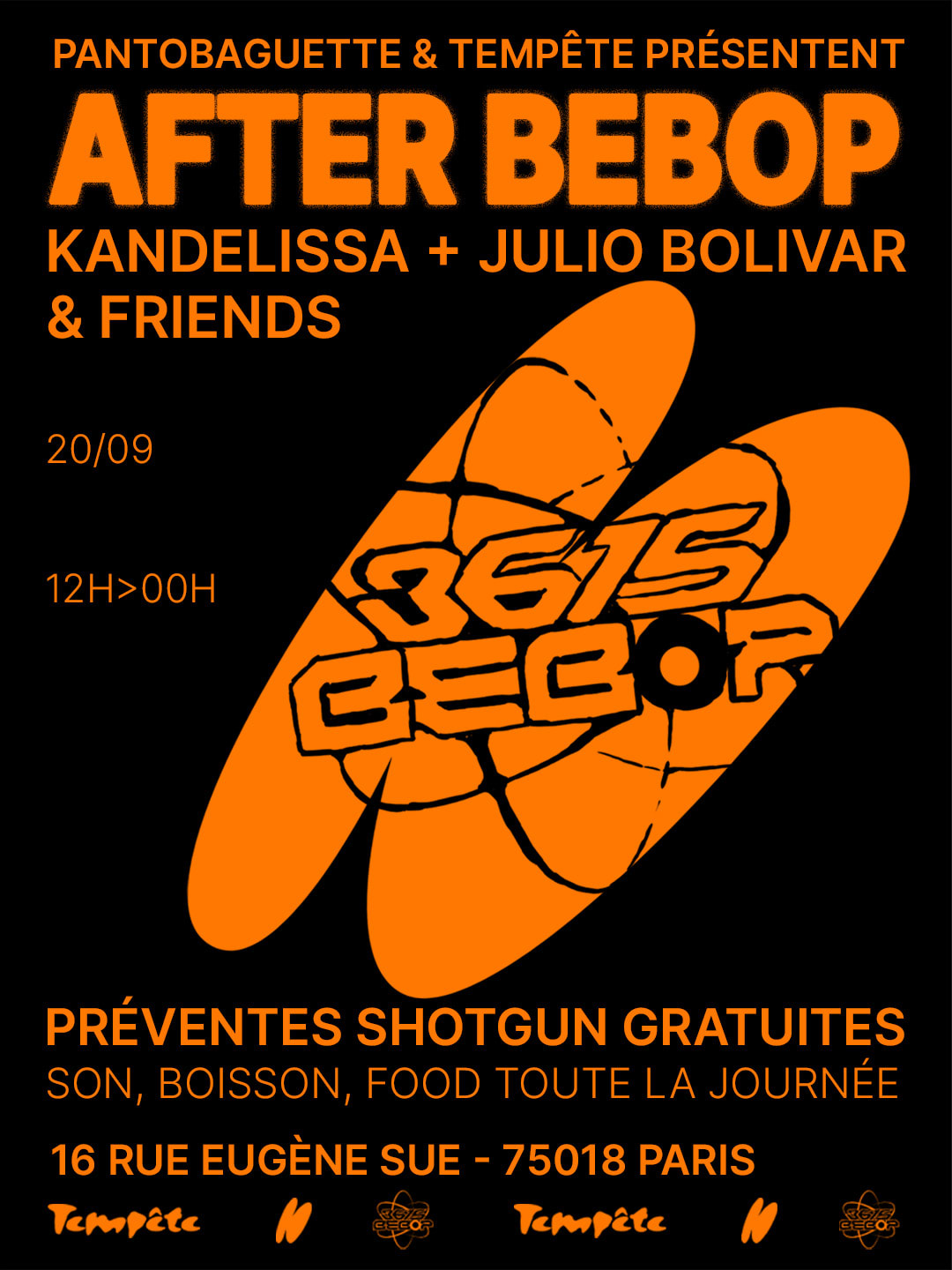 After Bebop : Kandelissa & Julio Bolivar @ Pantobaguette