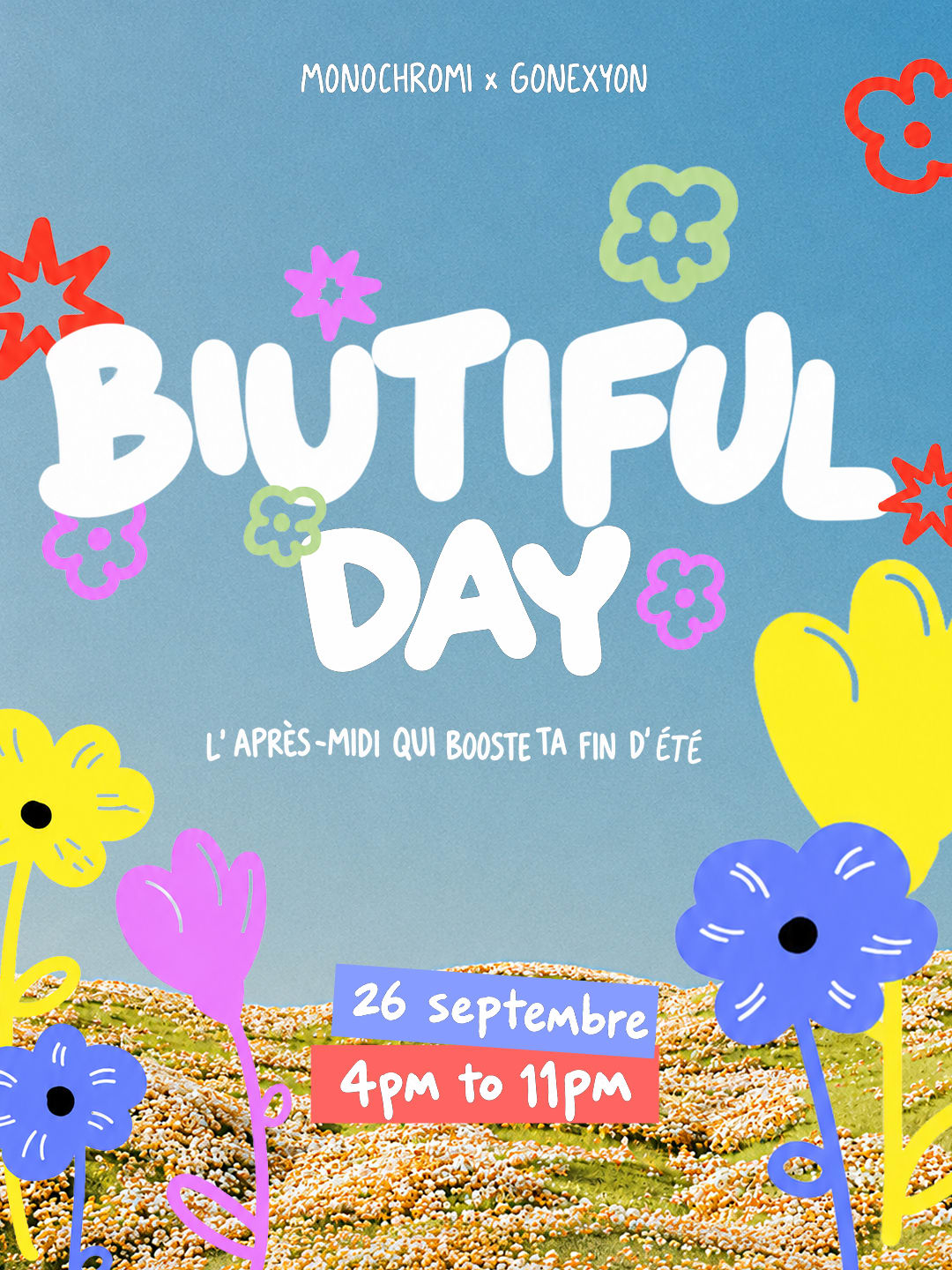 Monochromi X Gonexyon : Biutiful Day
