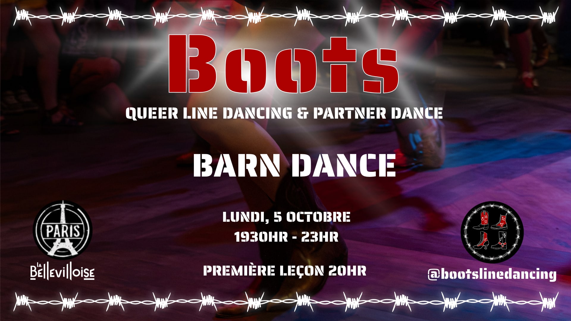 Boots Barn Dance: Queer Line Dance & Partner Dancing | 05.10