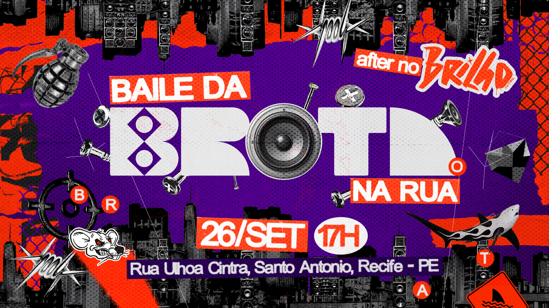 Baile Da Brota Na Rua + After No Brilho