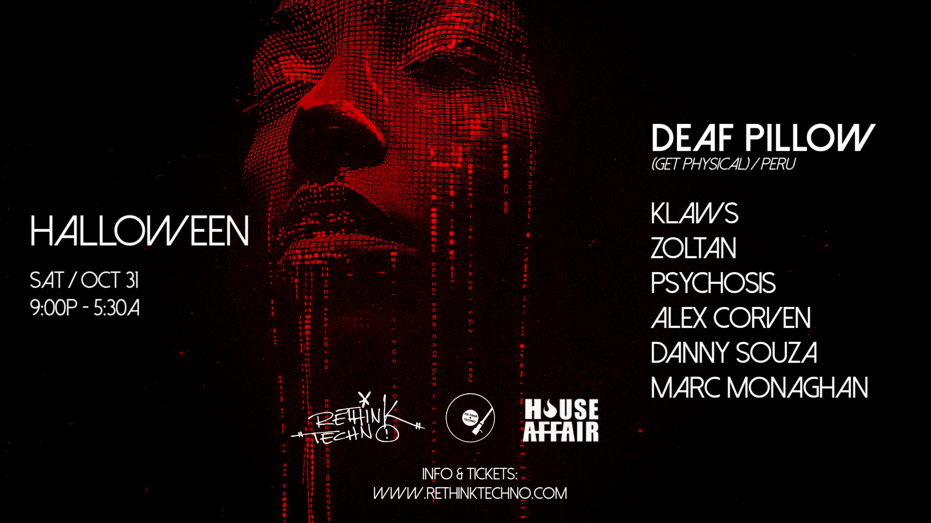 Re:Think & House Affair Halloween