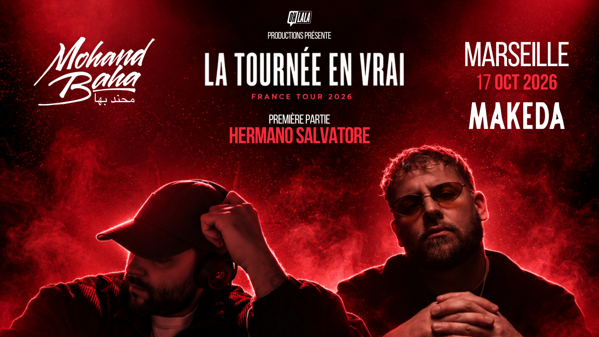 Mohand Baha + Hermano Salvatore - Marseille - Le Makeda