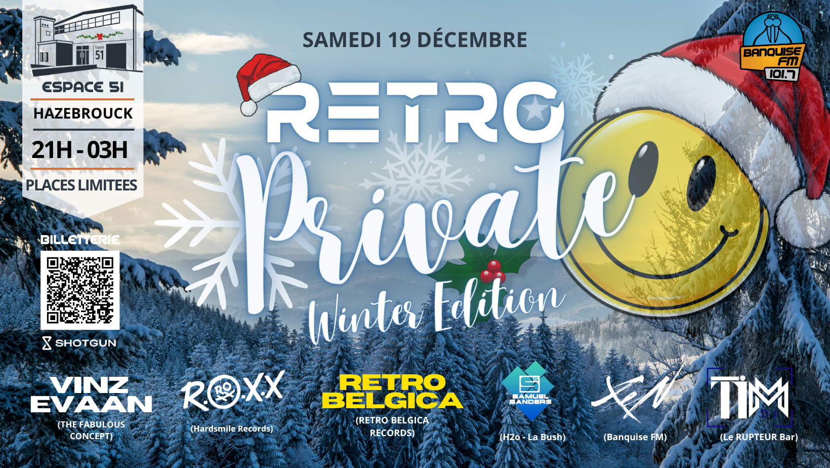 Rétro Private Winter Edition
