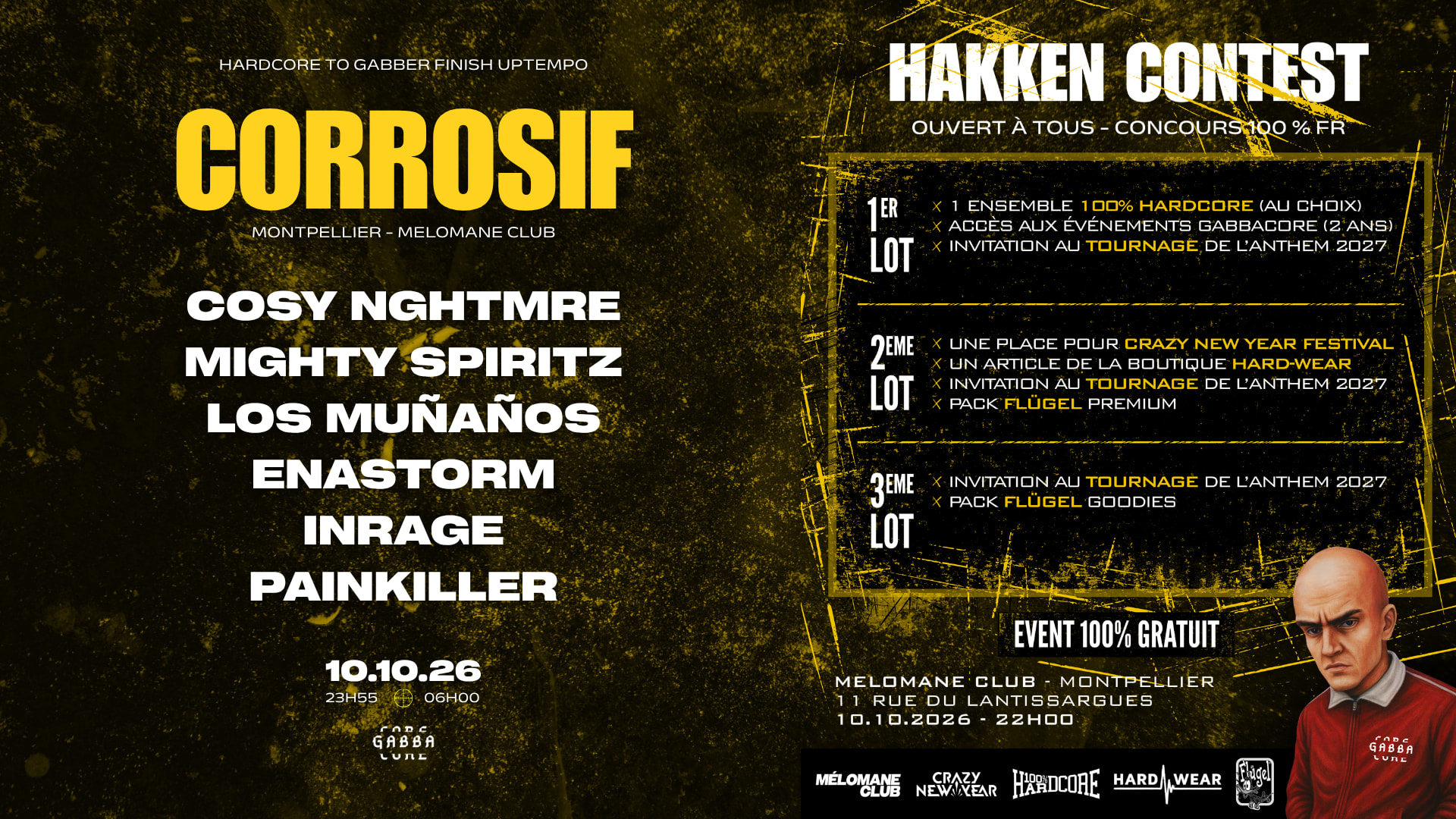 Hakken Contest : Corrosif Before