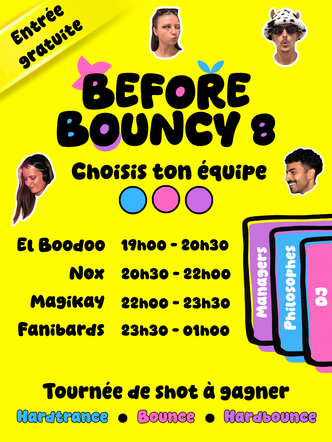 Before Bouncy 8 : Choisis Ton Équipe 💙🩷💜