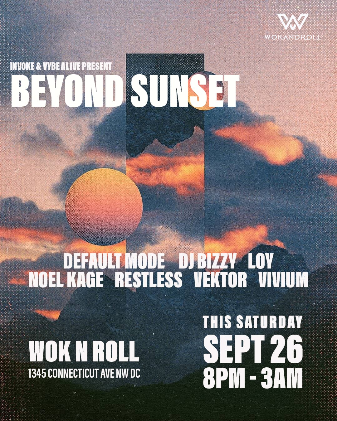 Beyond Sunset At Wok And Roll