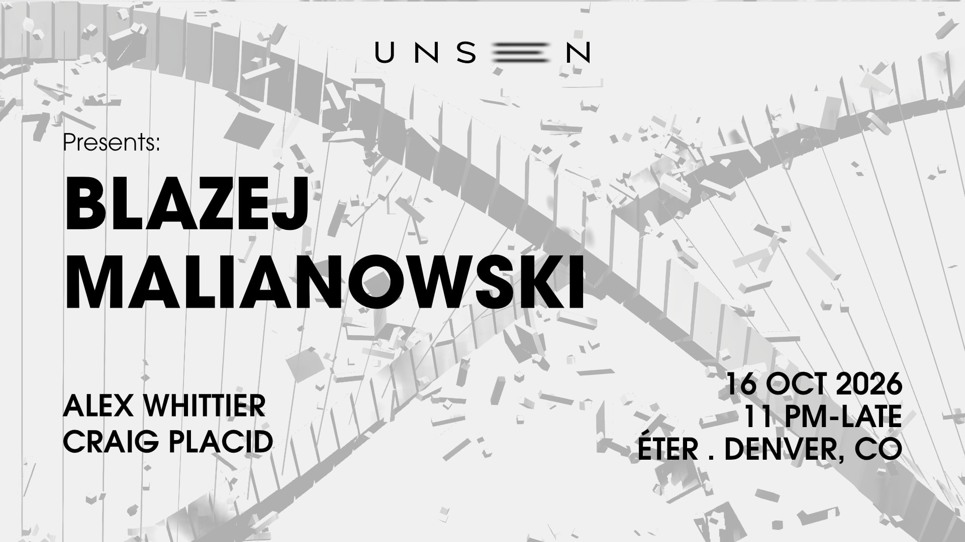 Unseen Presents: Blazej Malinowski