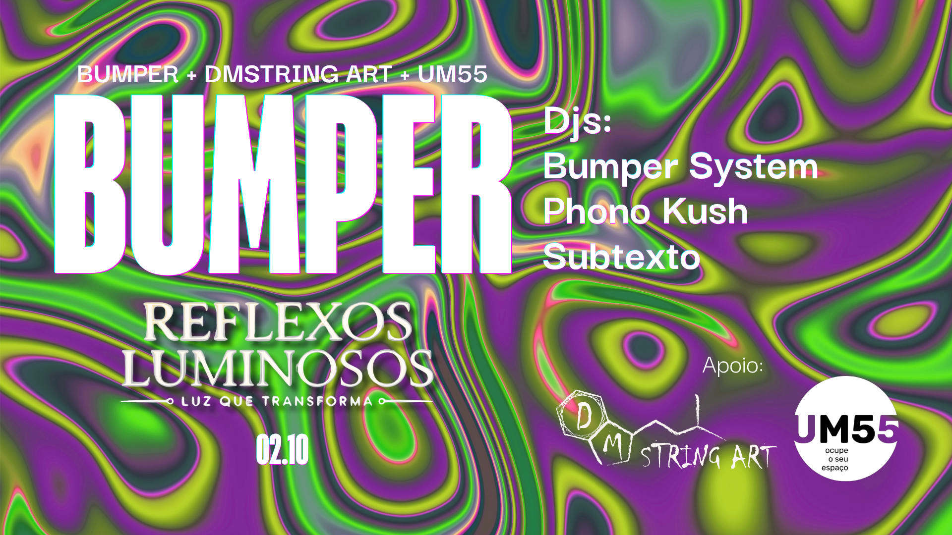 Bumper Reflexos Luminosos