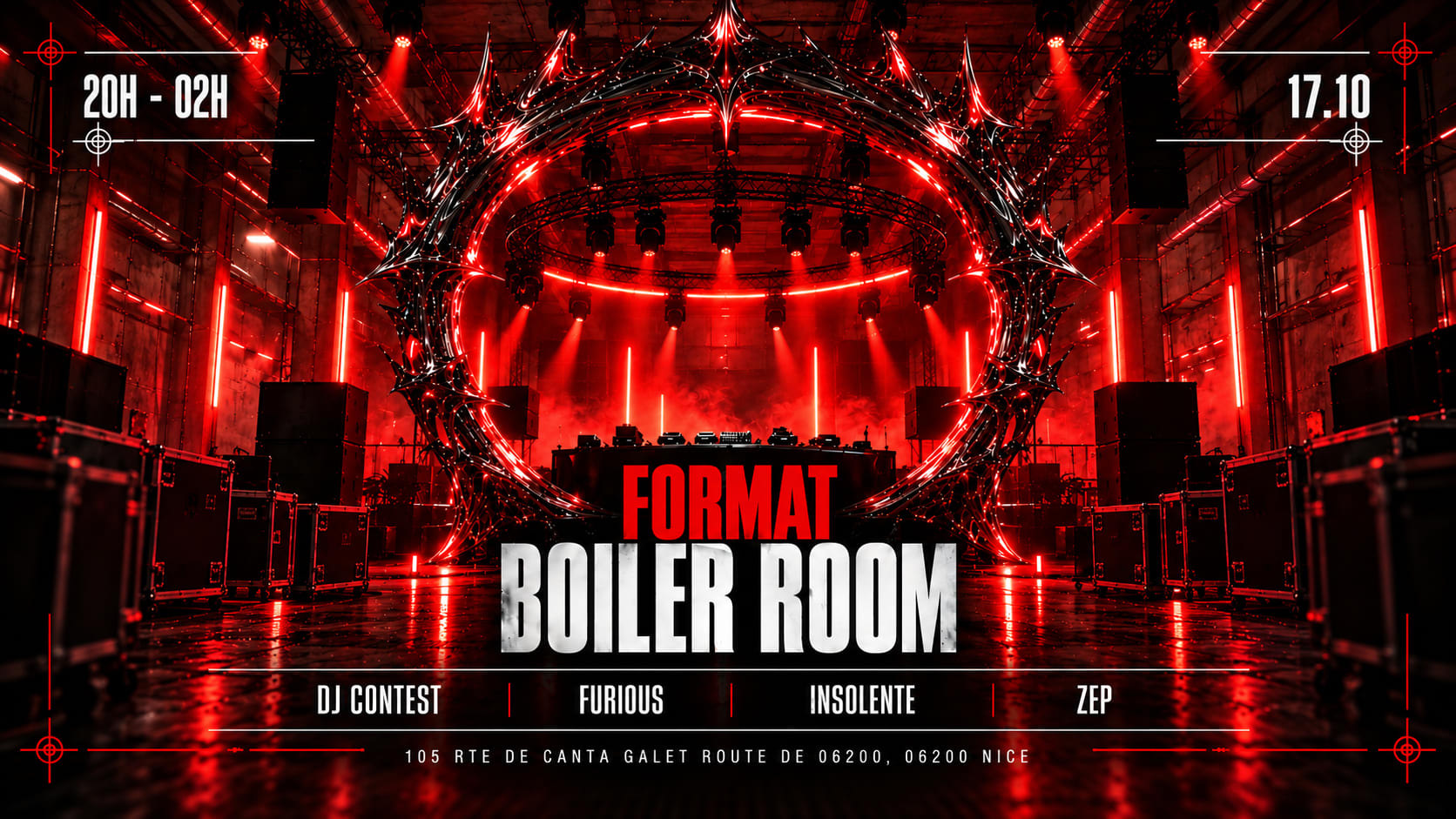 Format Boiler 360° - Hangar And Hard Techno