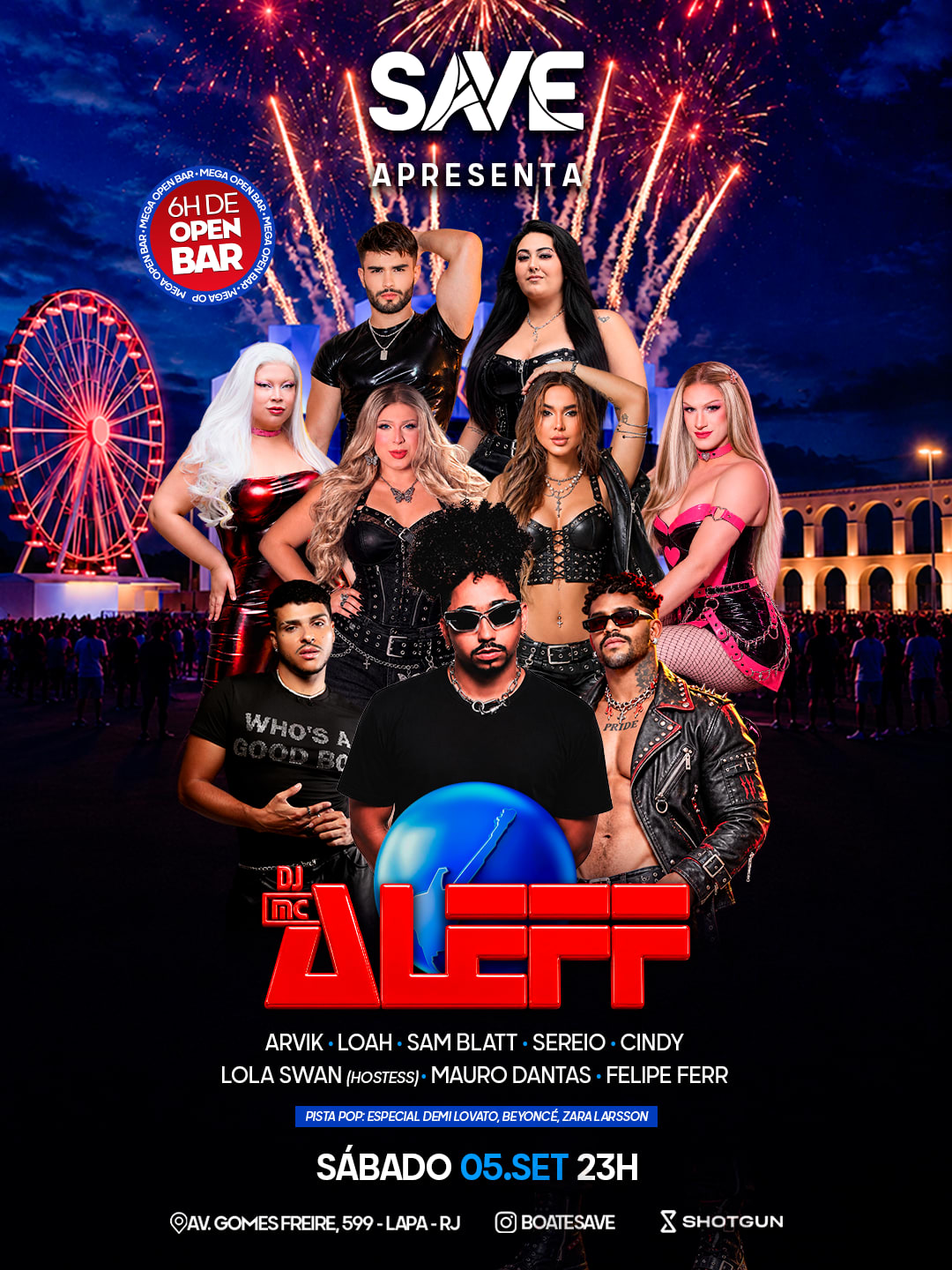 Save Com MC Aleff | Especial Rock In Rio | Openbar | 2pistas