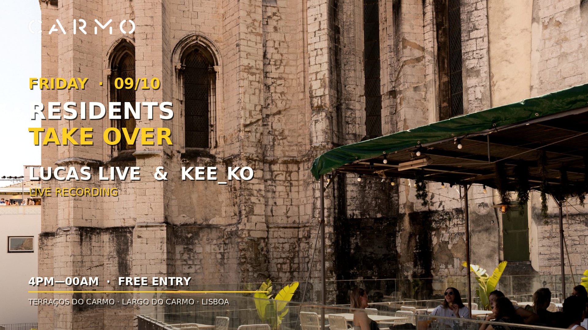 Residents Take Over / Lucas Live & Kee_Ko (Live Recording)