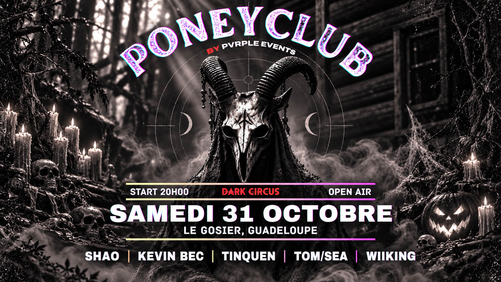 Poneyclub - Dark Circus X Halloween