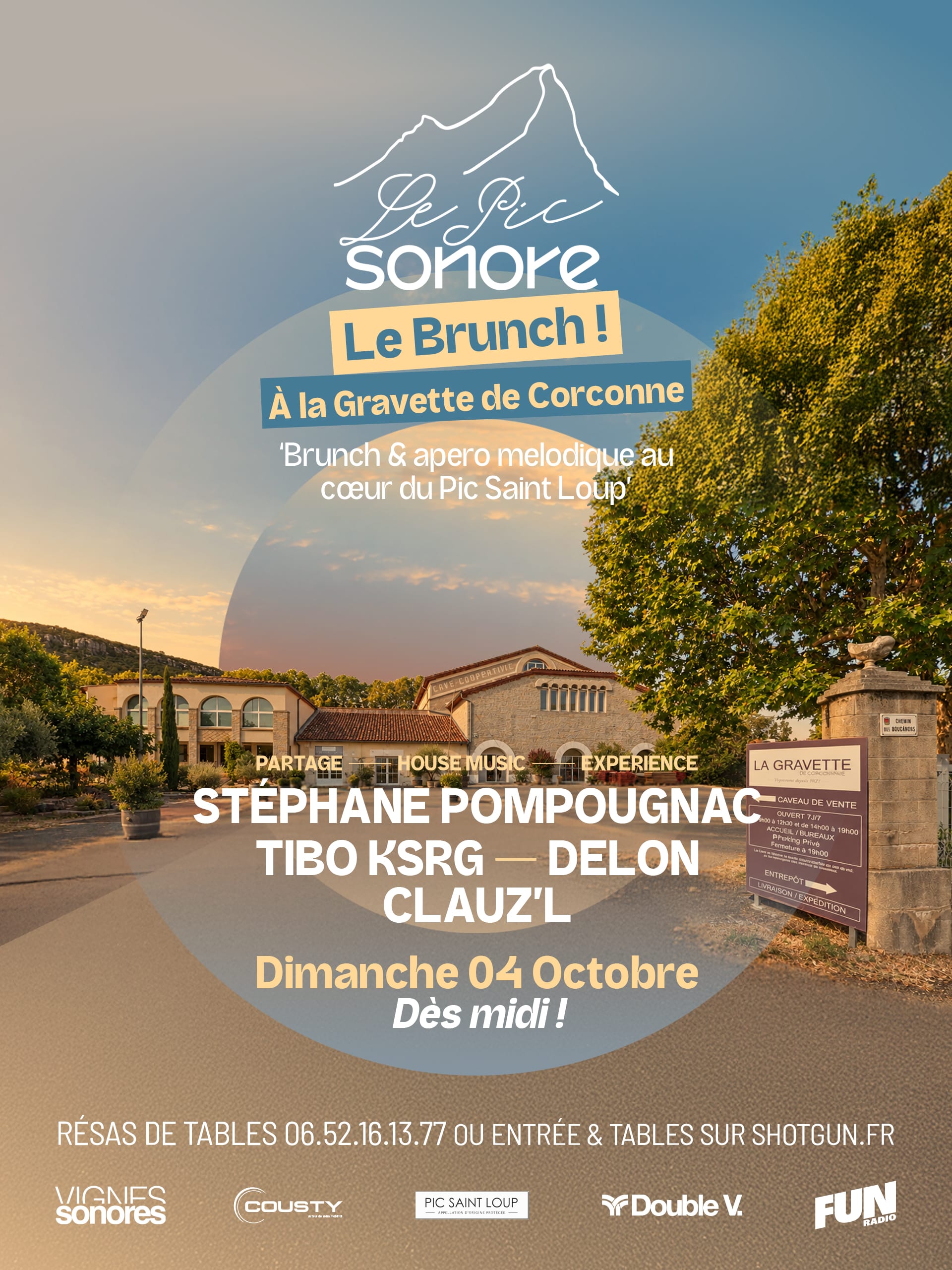 Pic Sonore - Le Brunch À La Gravette De Corconne