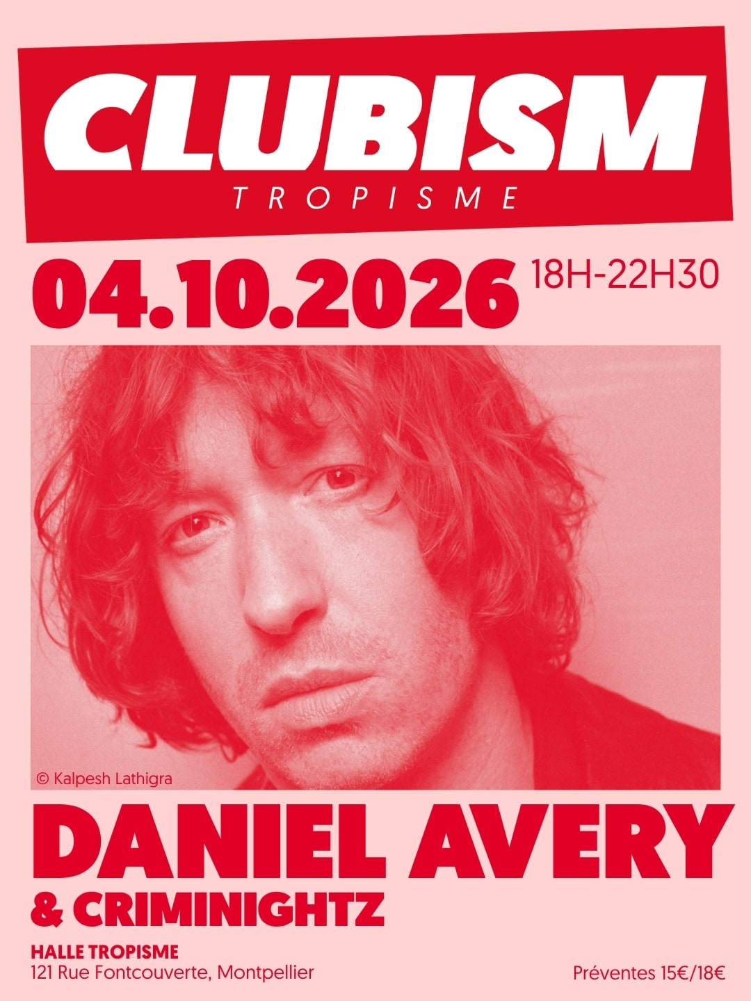 Clubism - Daniel Avery & Criminightz - 04.10.2026