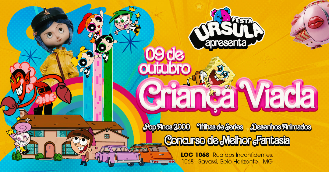 Ursula • Criança Viada | 09 De Outubro | Espaço Loc