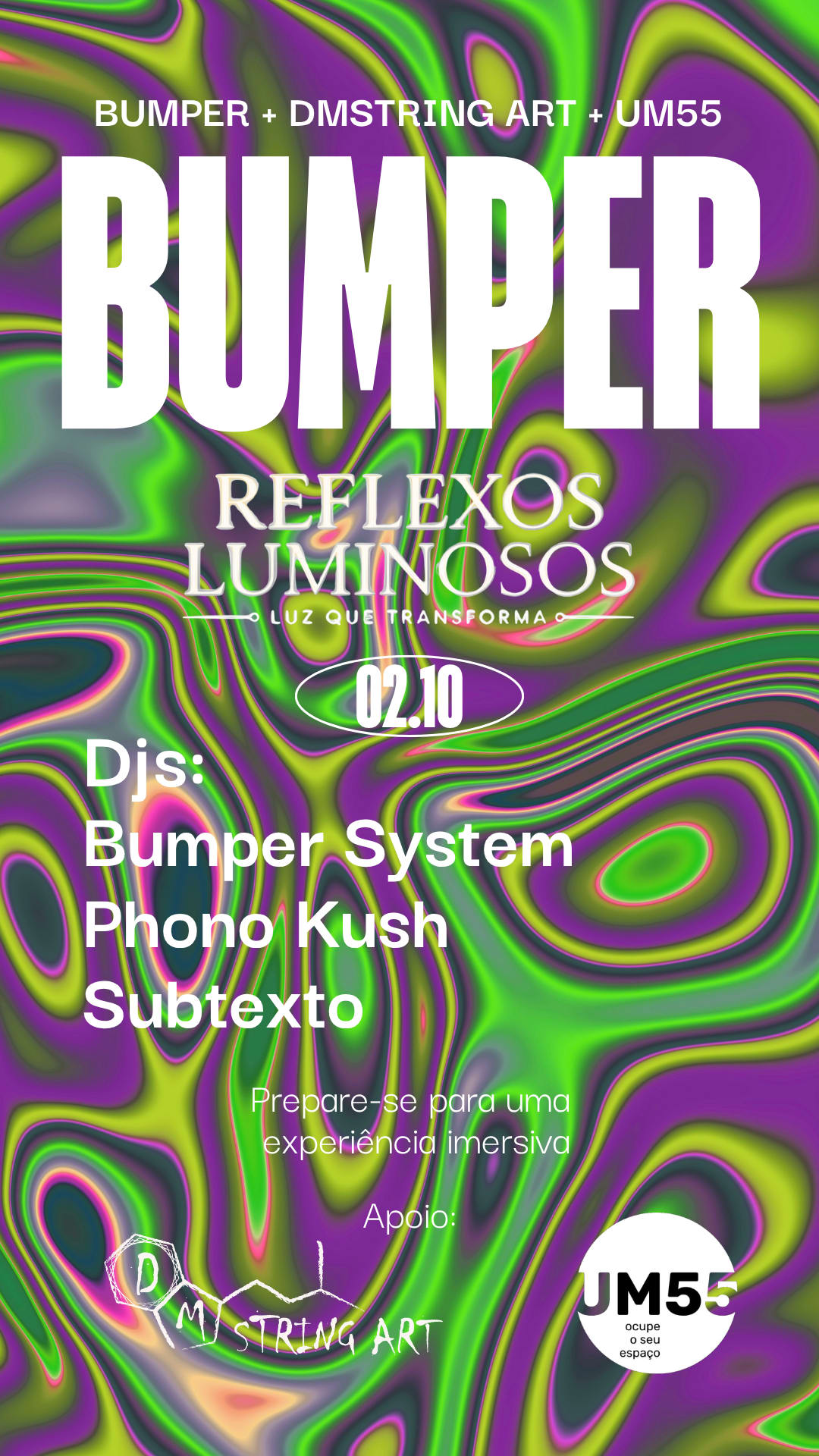 Bumper Reflexos Luminosos