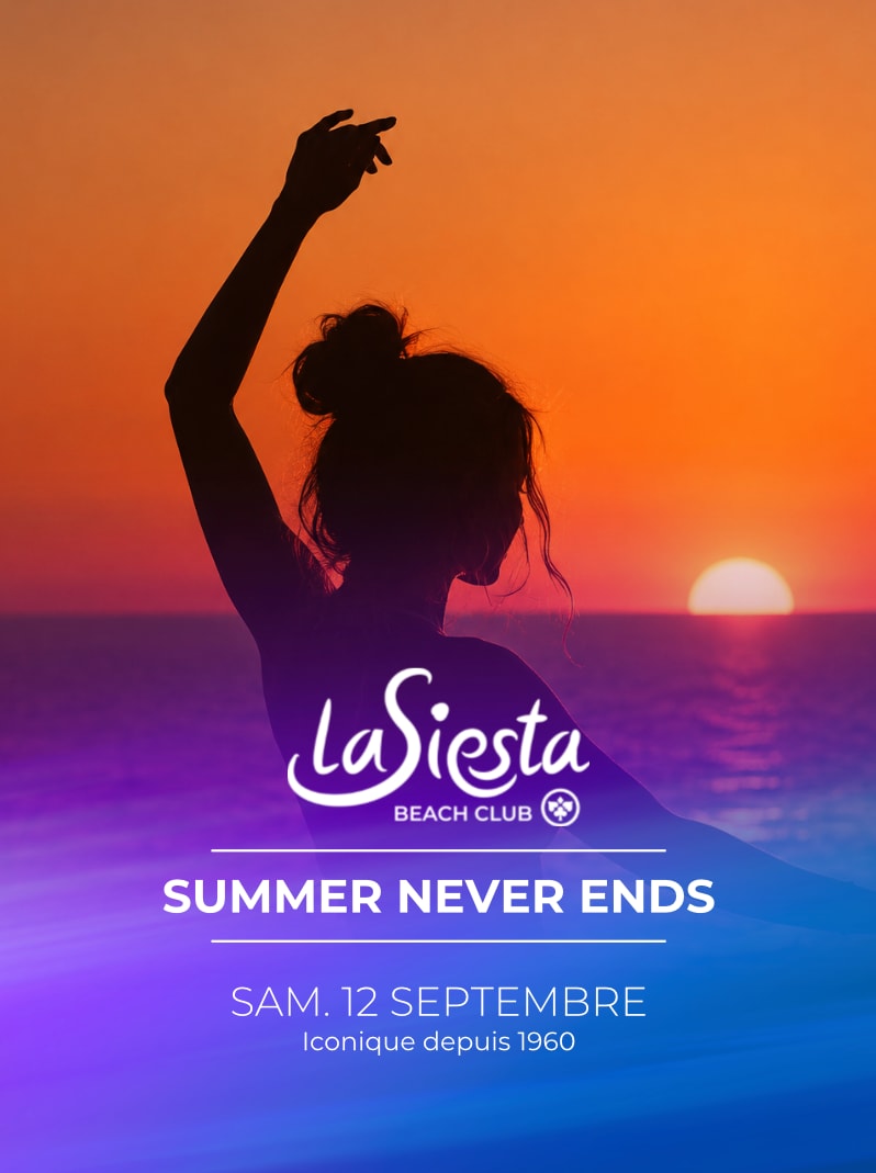Summer Never Ends - Open Air -  La Siesta Beach Club