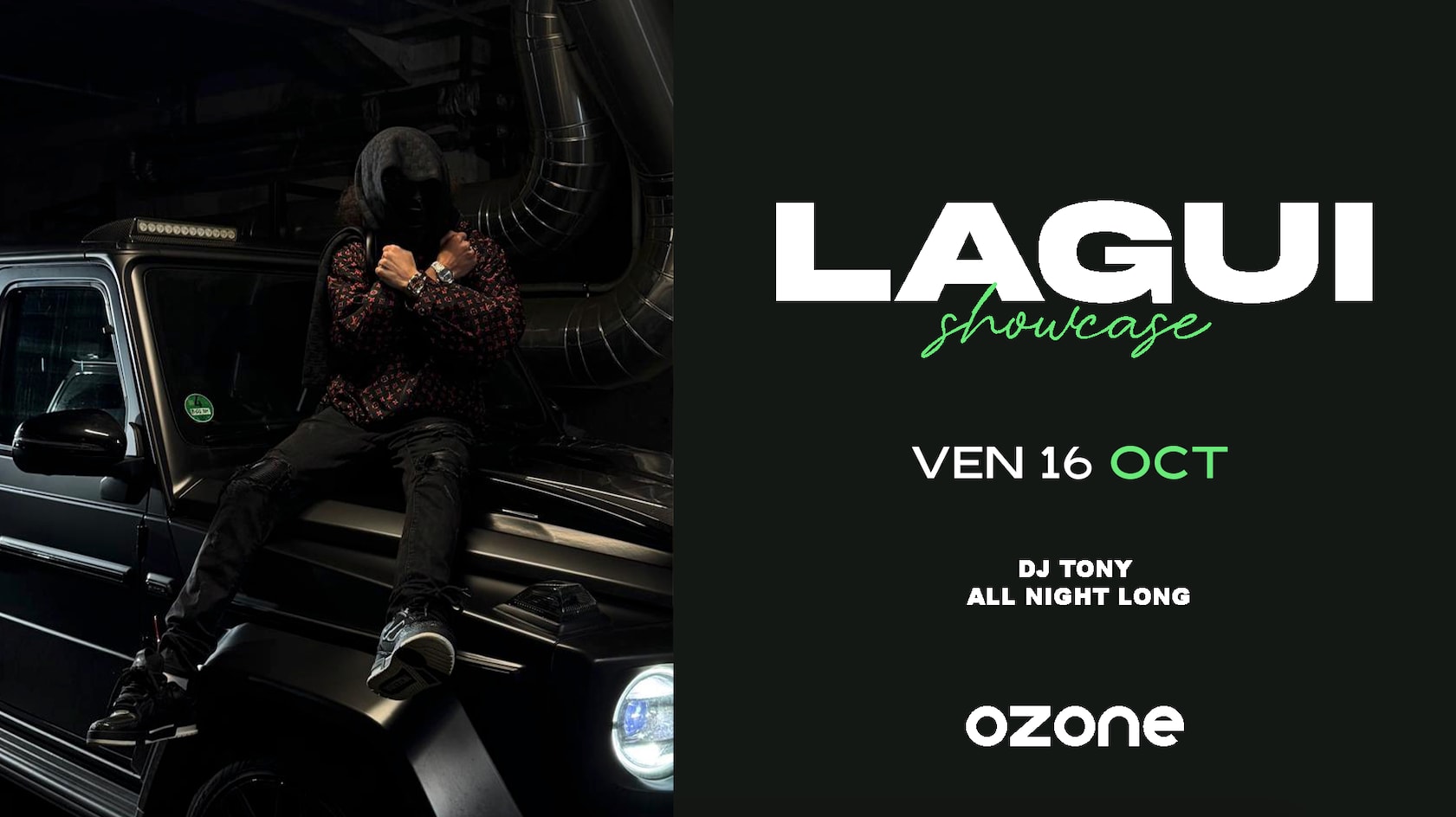 Lagui Showcase / Ven 16.10 / Ozone