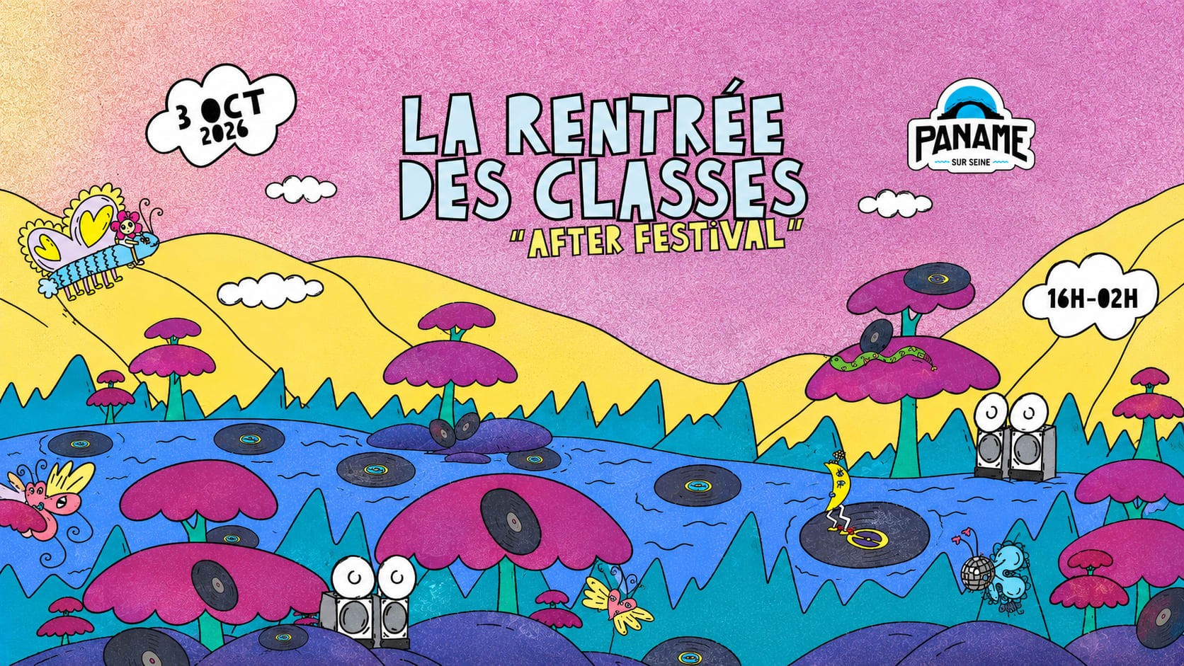 La Rentrée Des Classes (After Festival) @ Paname Sur Seine