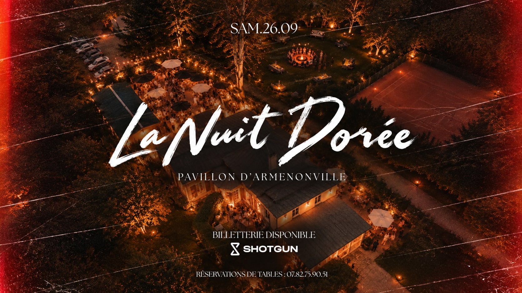 La Nuit Dorée II Pavillon D'armenonville