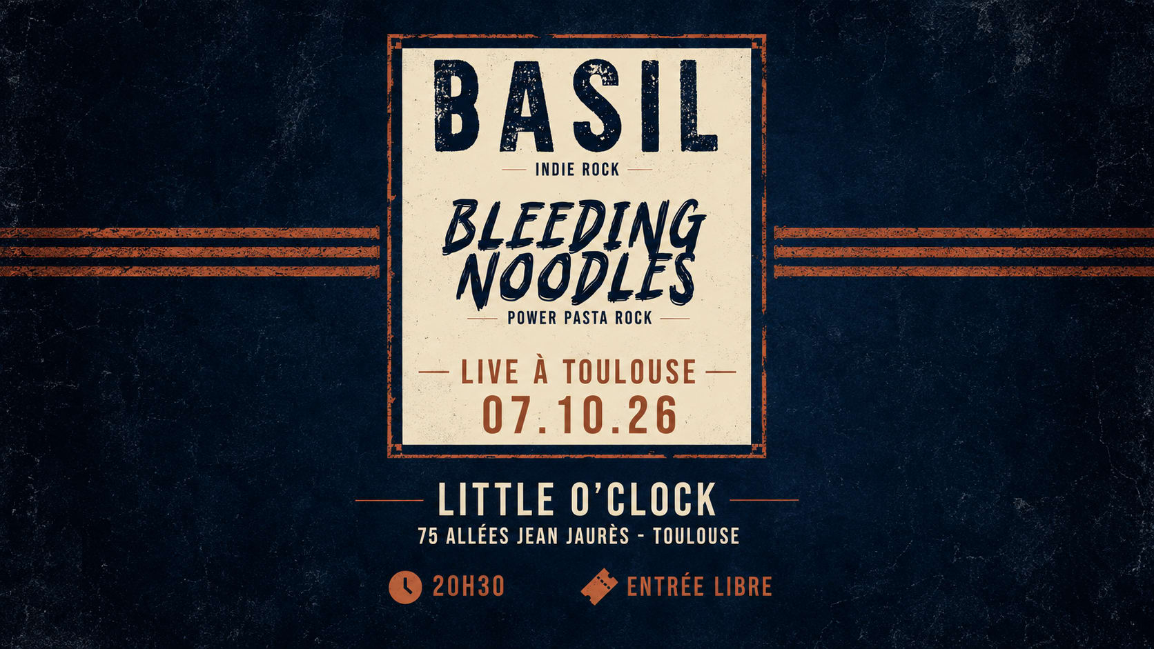 Basil Band X Bleeding Noodles