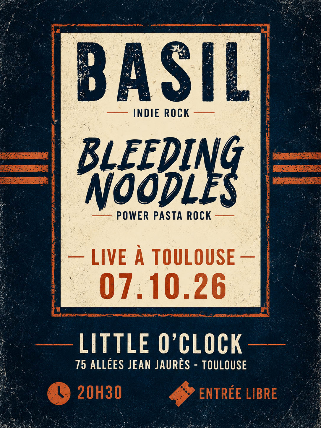 Basil Band X Bleeding Noodles