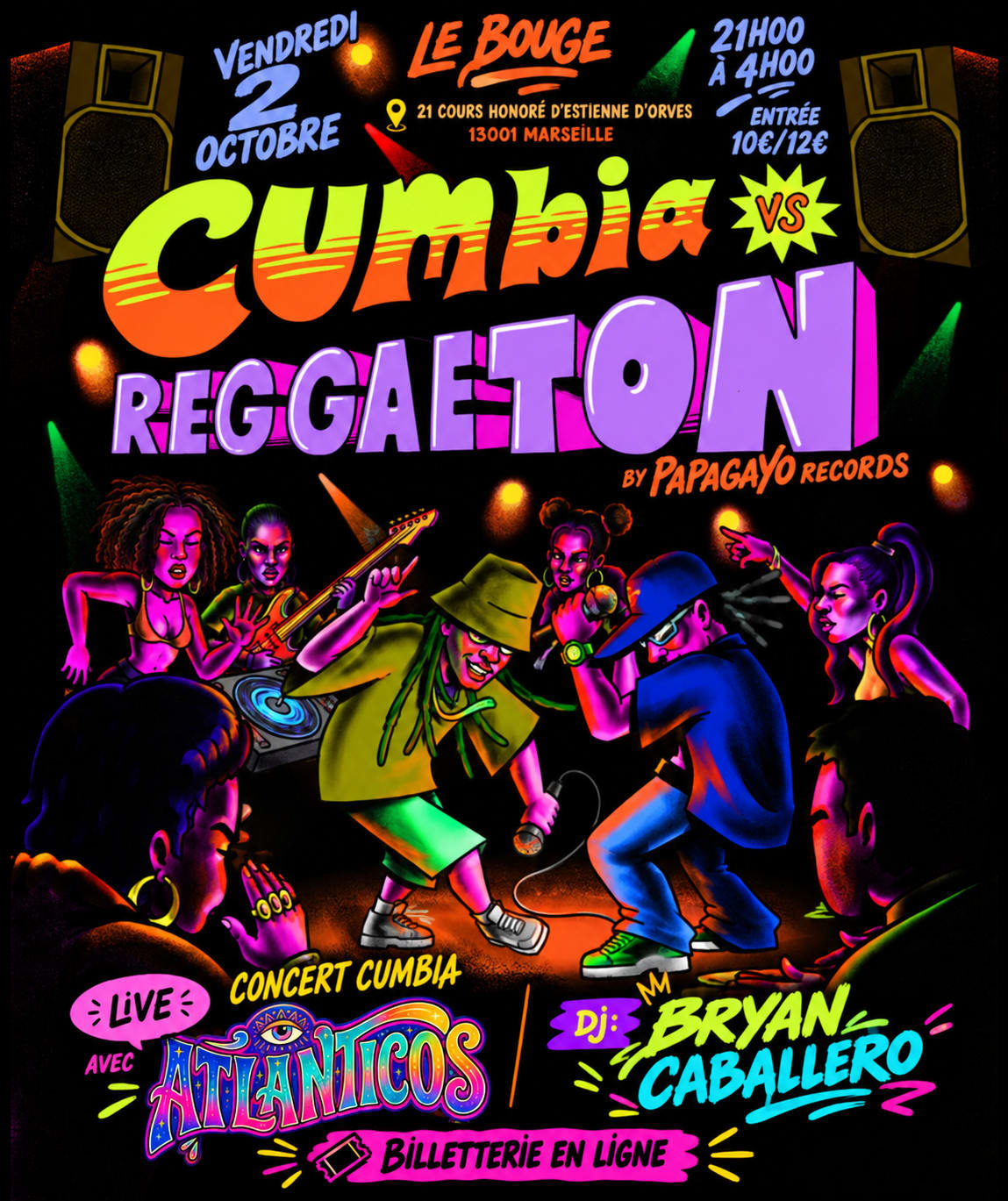 Cumbia Vs X Reggaeton 💾 - Le Bouge