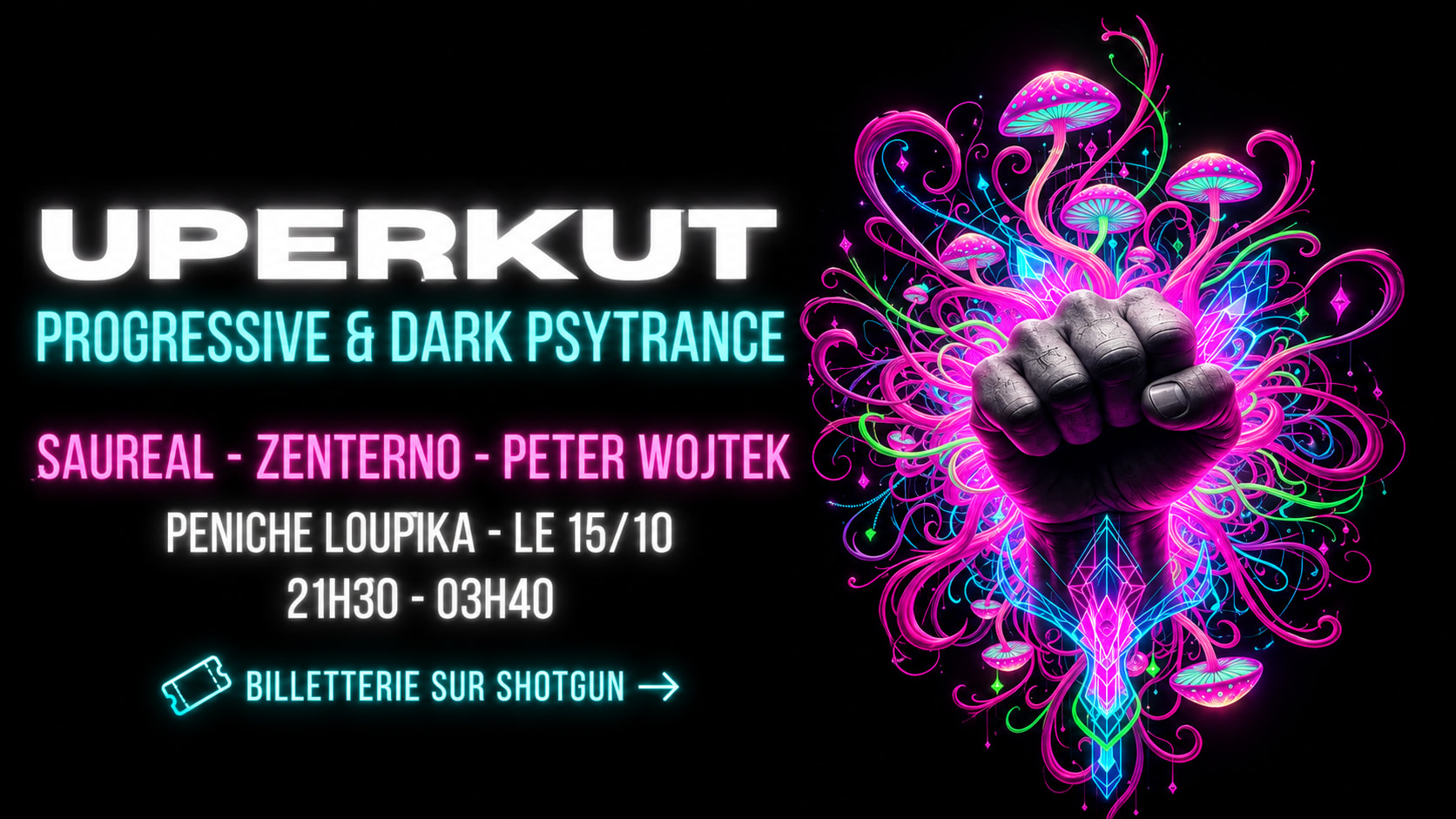 Uperkut - Progressive To Dark Psytrance