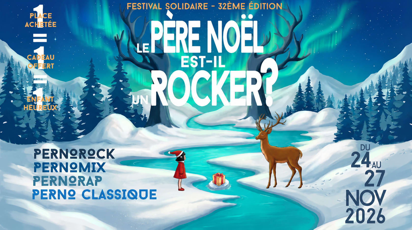 Festival Solidaire Le Père Noël Est-Il Un Rocker?