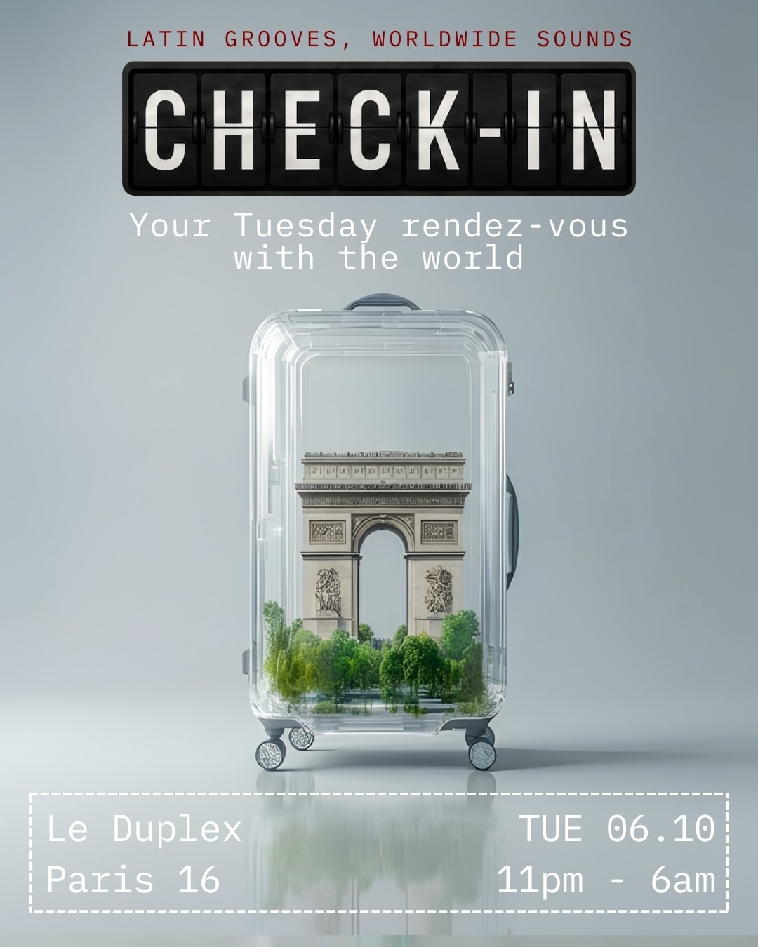 Erasmus — Check-In — Duplex — Flight 007: Paris