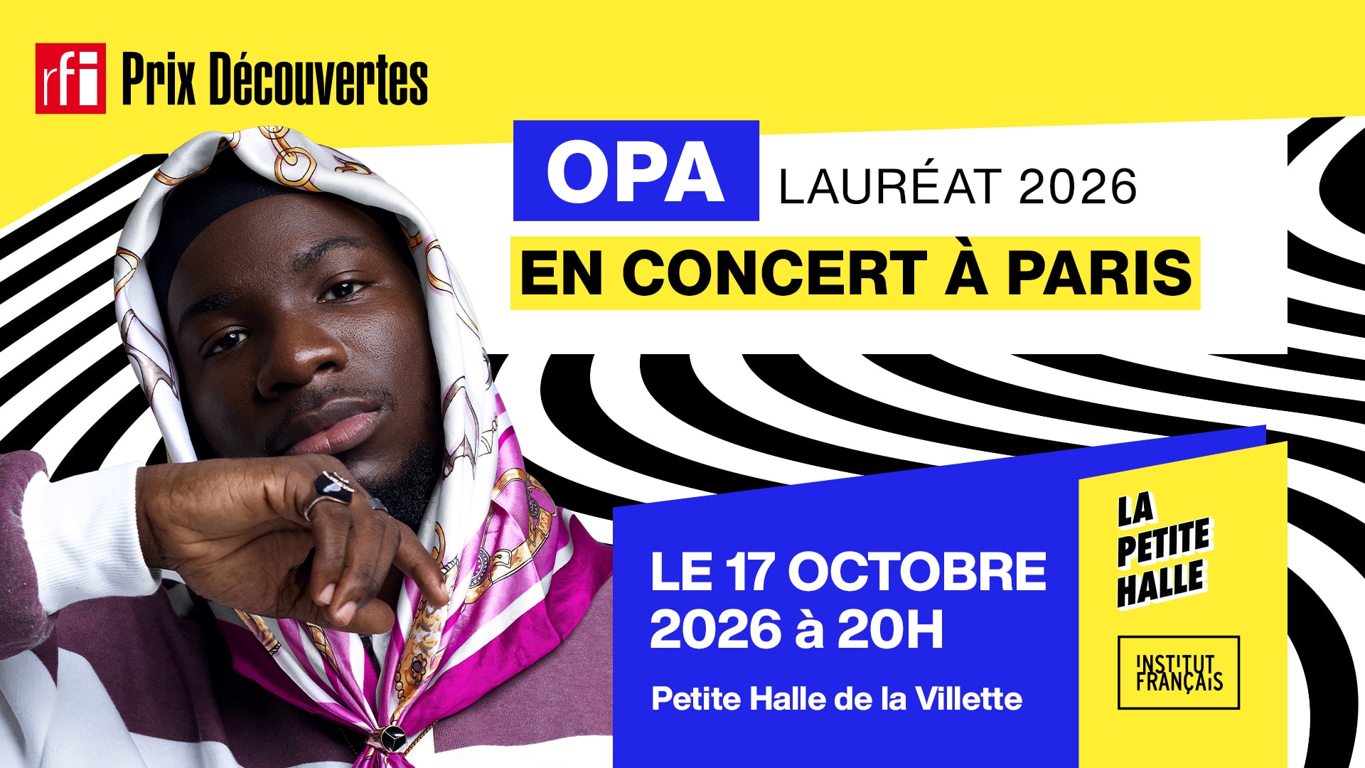 Opa, Prix Découvertes Rfi 2026, En Concert À Paris !