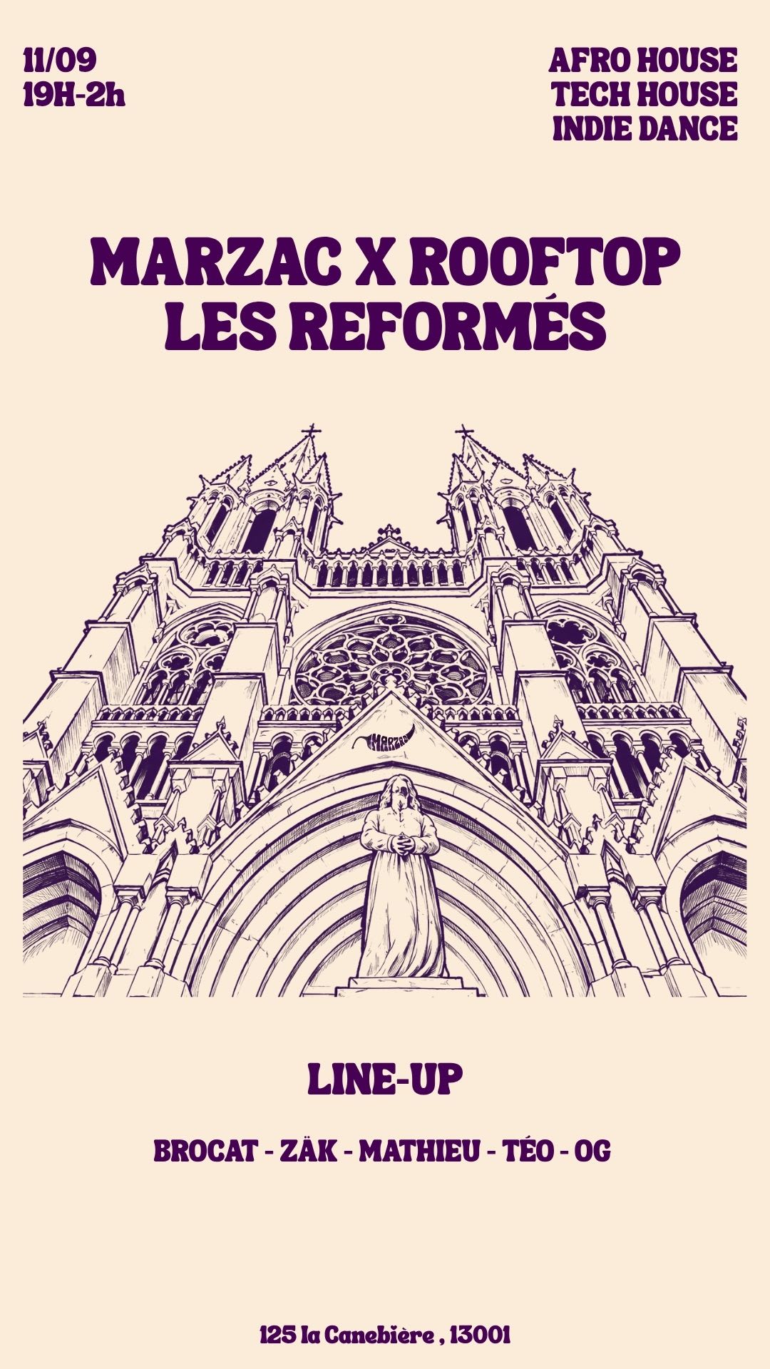 Marzac X Rooftop Les Reformés V4