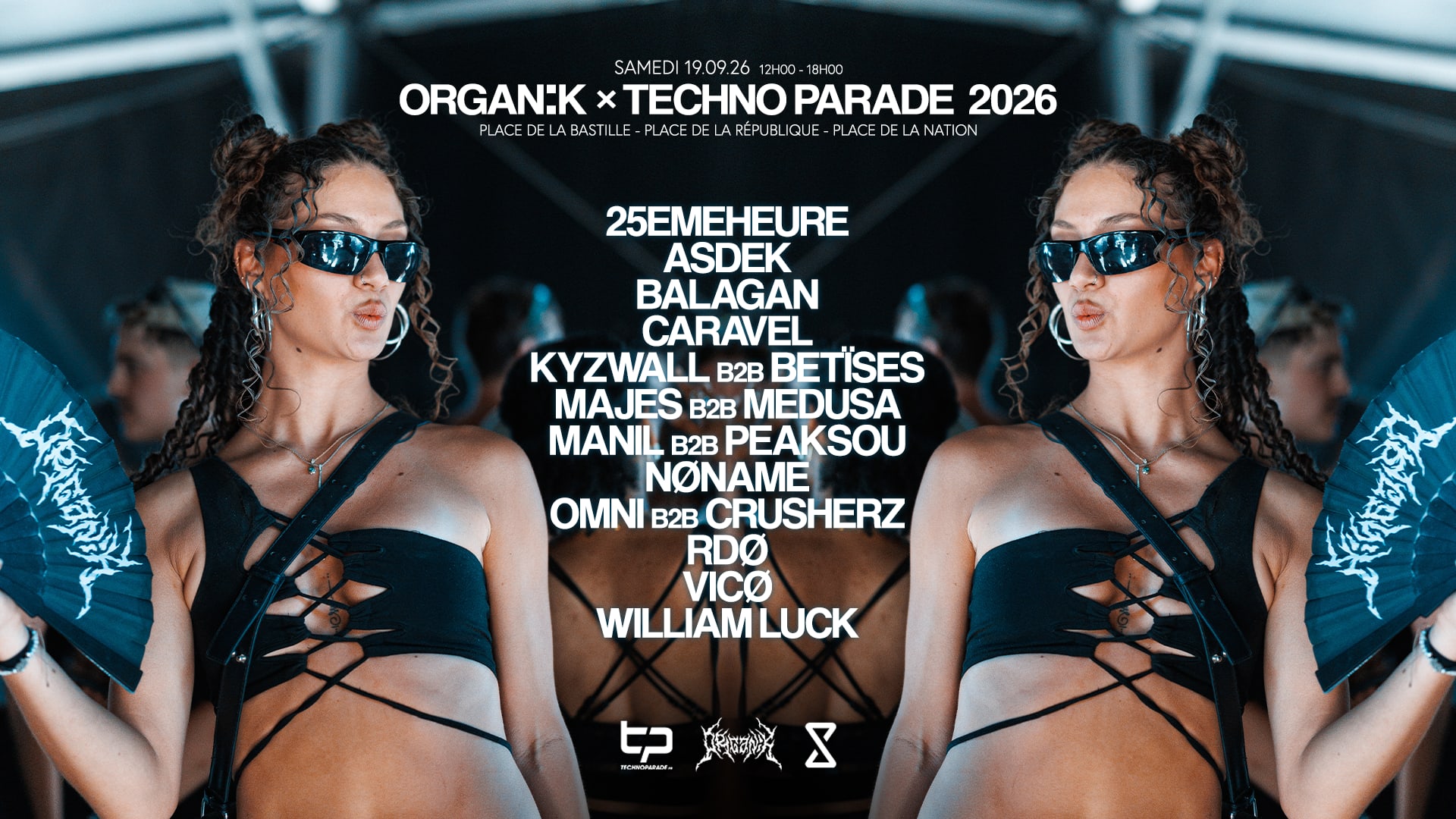 Organïk × Techno Parade 2026