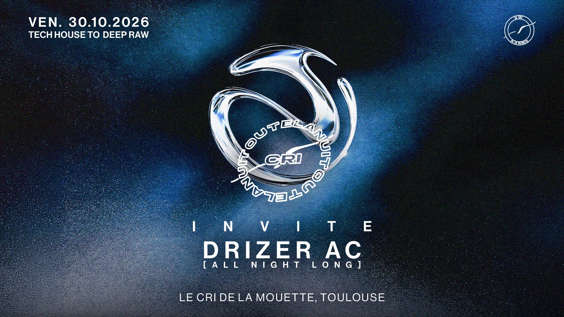 Cri Toute La Nuit Inv. Drizer Ac All Night (Techno & Deep)