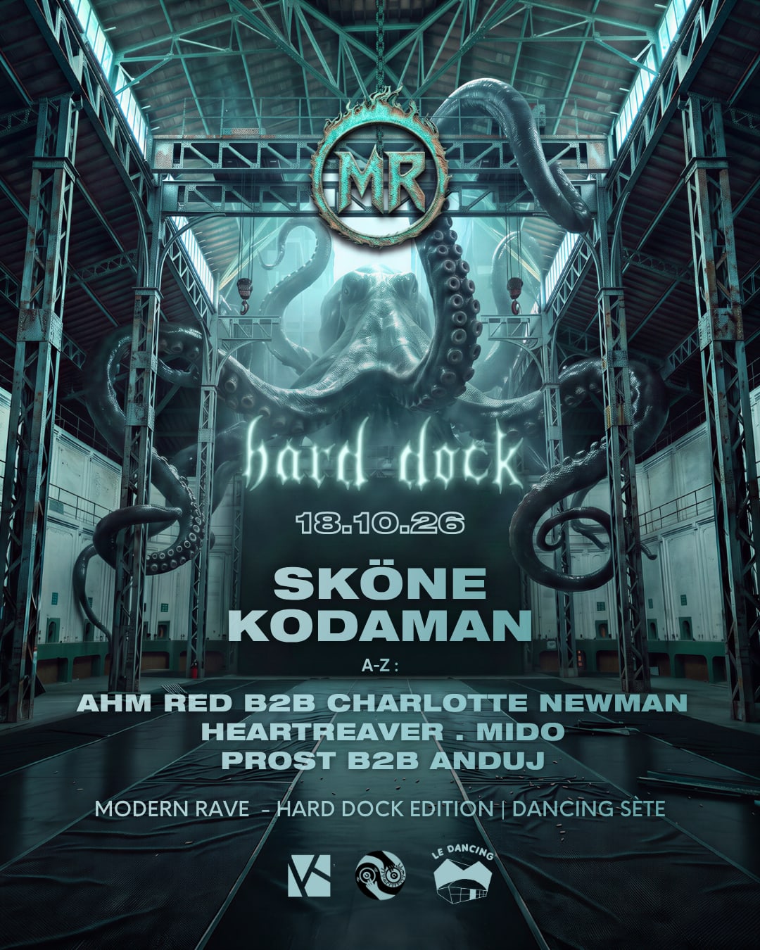 Modern Rave : Hard Dock Edition W/ Sköne & Kodaman (18.10)
