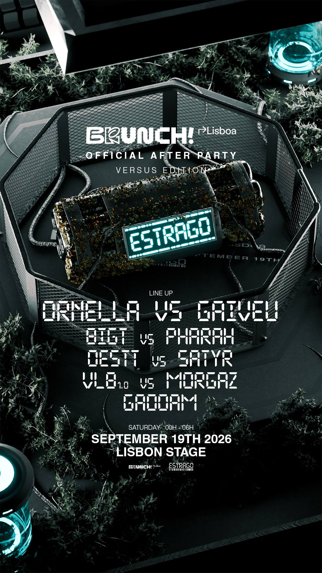 Brunch X Estrago: Official Afterparty (Vs Edition)