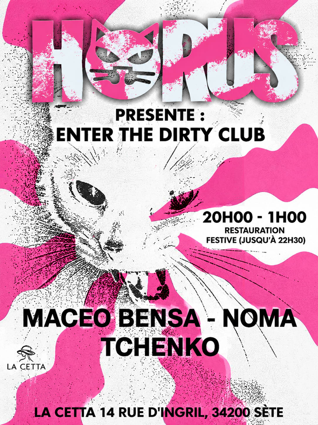 Horus Is Dancing Présente Enter The Dirty Club 02.10