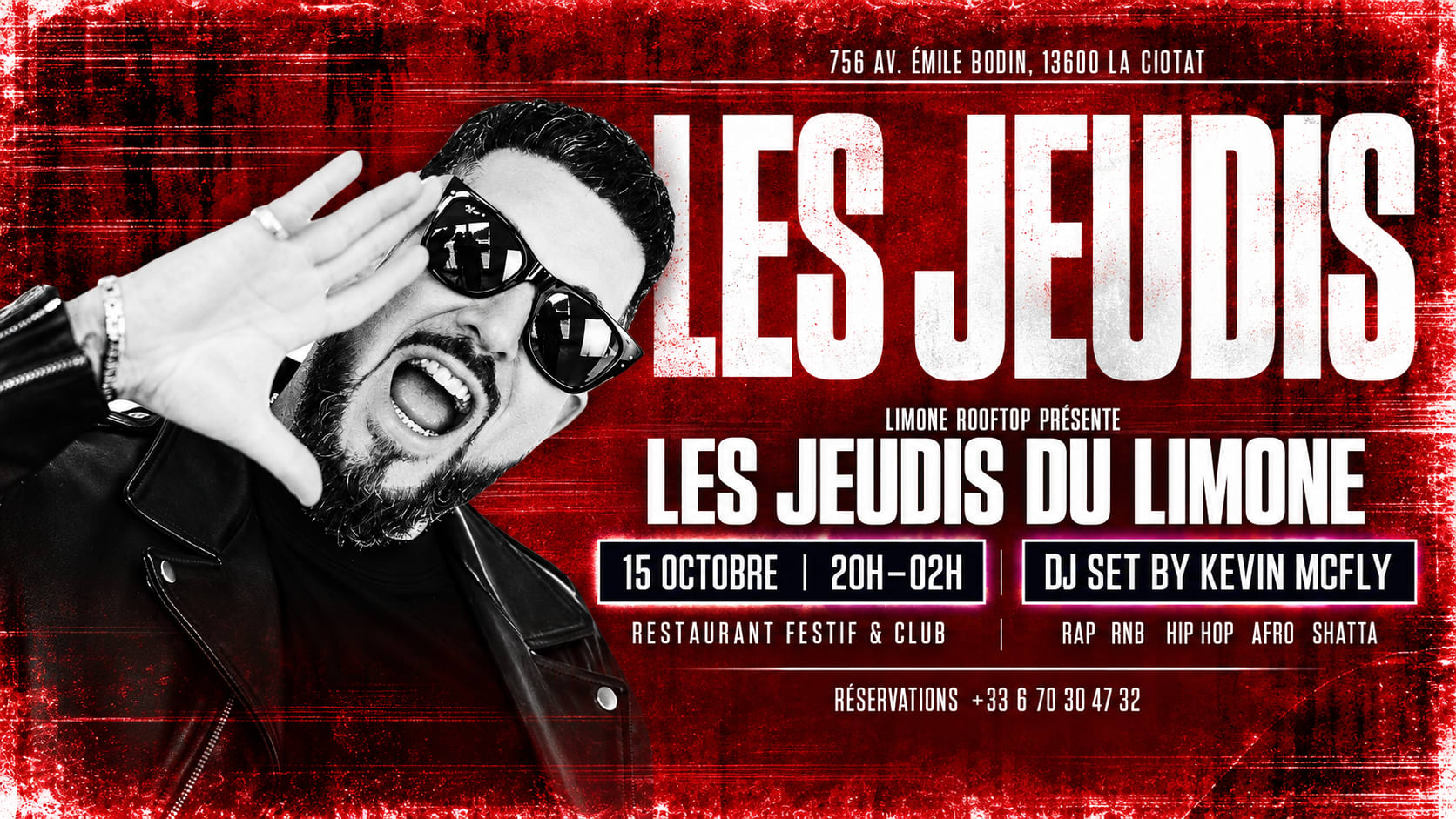 Les Jeudis Du Limone 15/10 Rap Hip Pop Rnb 20h 02h