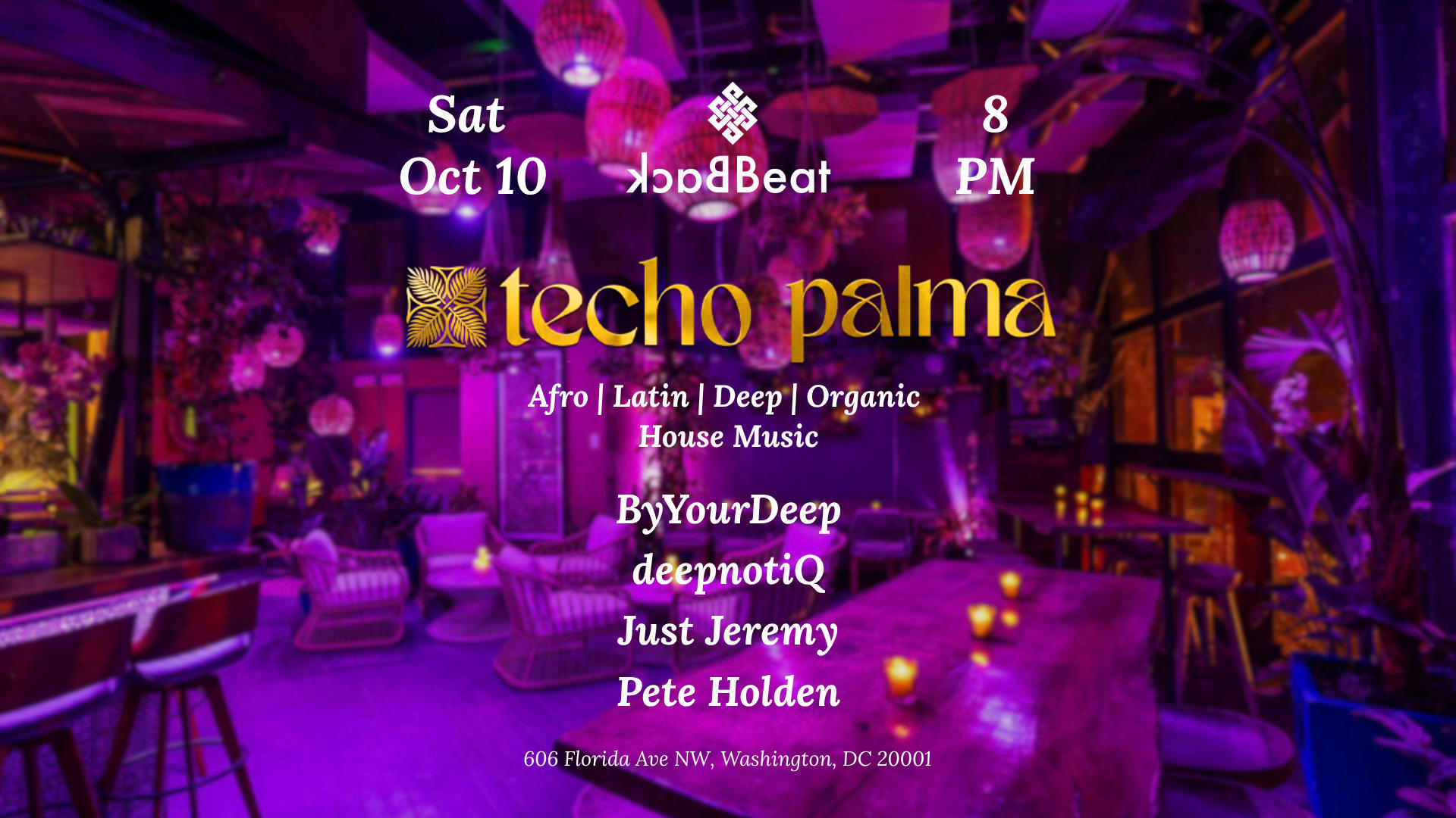 Deep House Vibes At Techo Palma