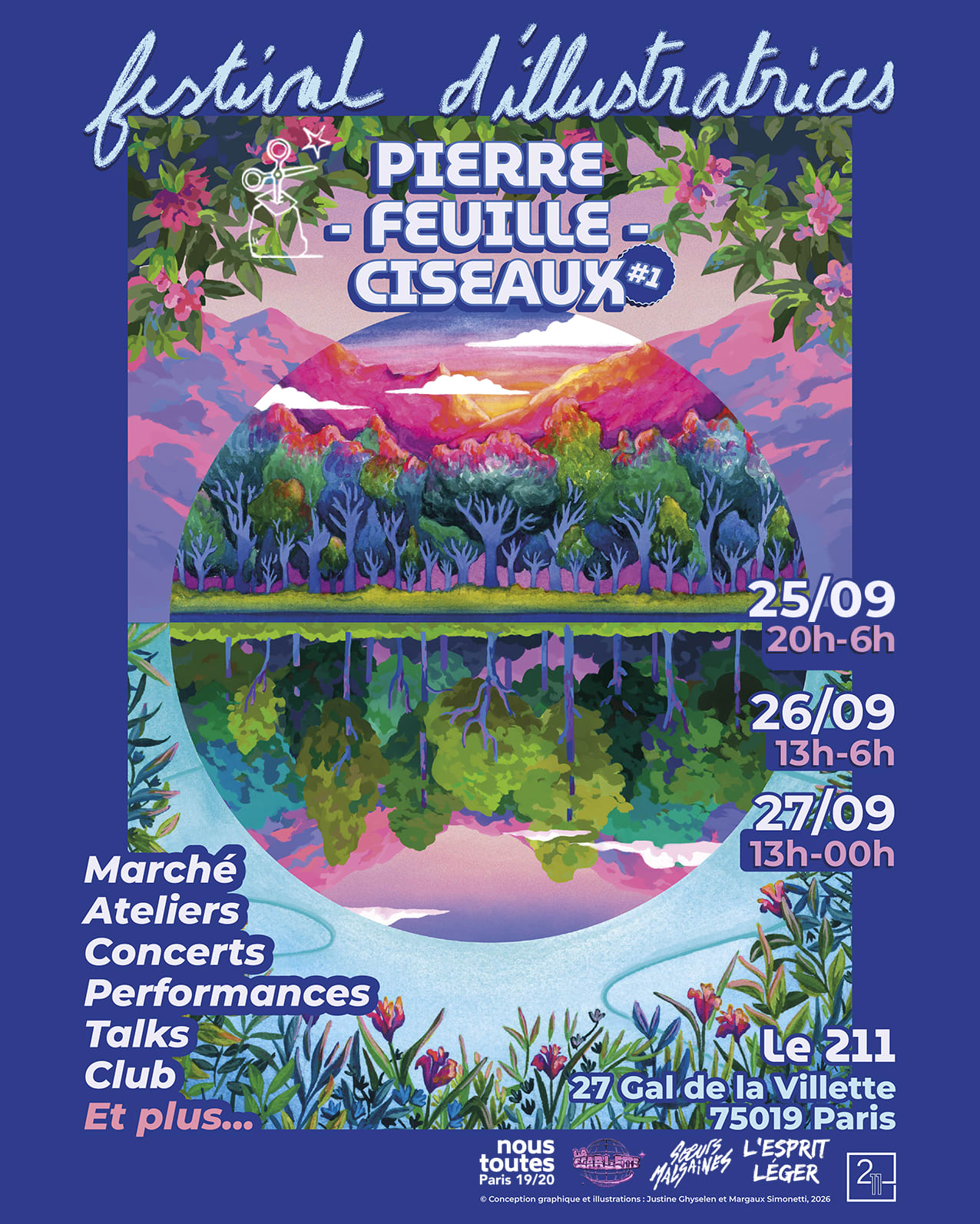Pierre, Feuille, Ciseaux : Festival D'illustratrices