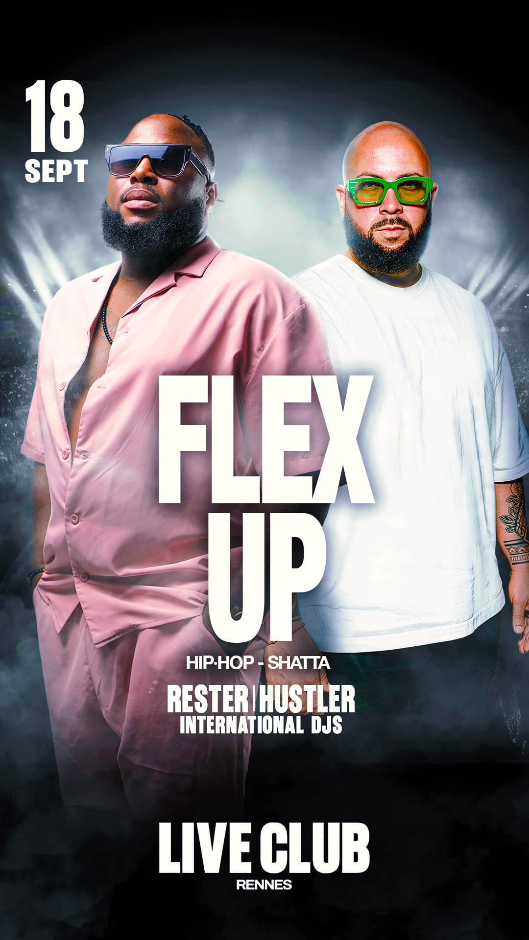 Bonsoir & Flex Up : Set By Rester , Hustler & Cayz'm