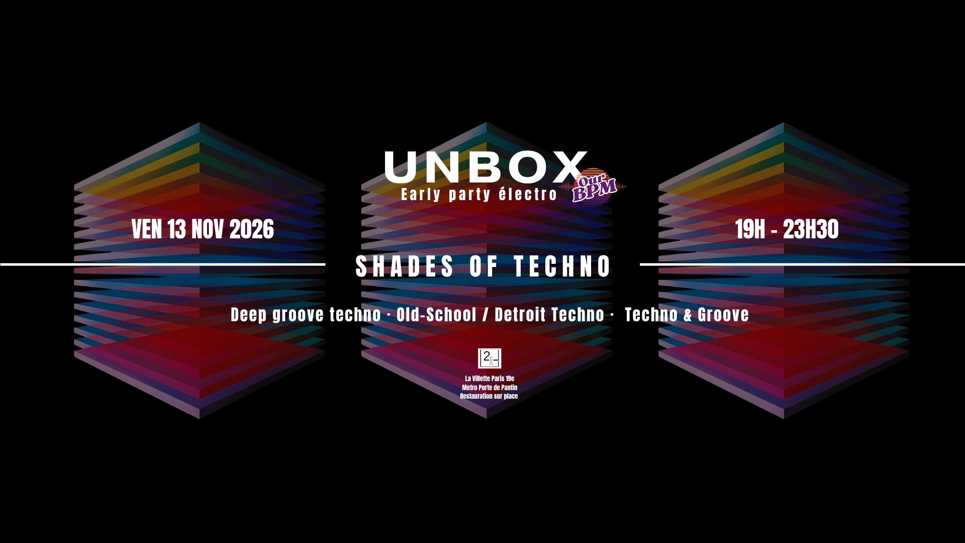 Unbox Early Party #8 · Edition Shades Of Techno