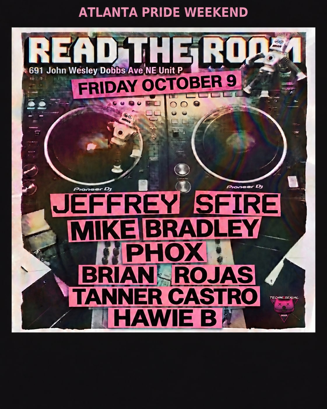 Technosexual Order's Read The Room For Pride W/Jeffrey Sfire