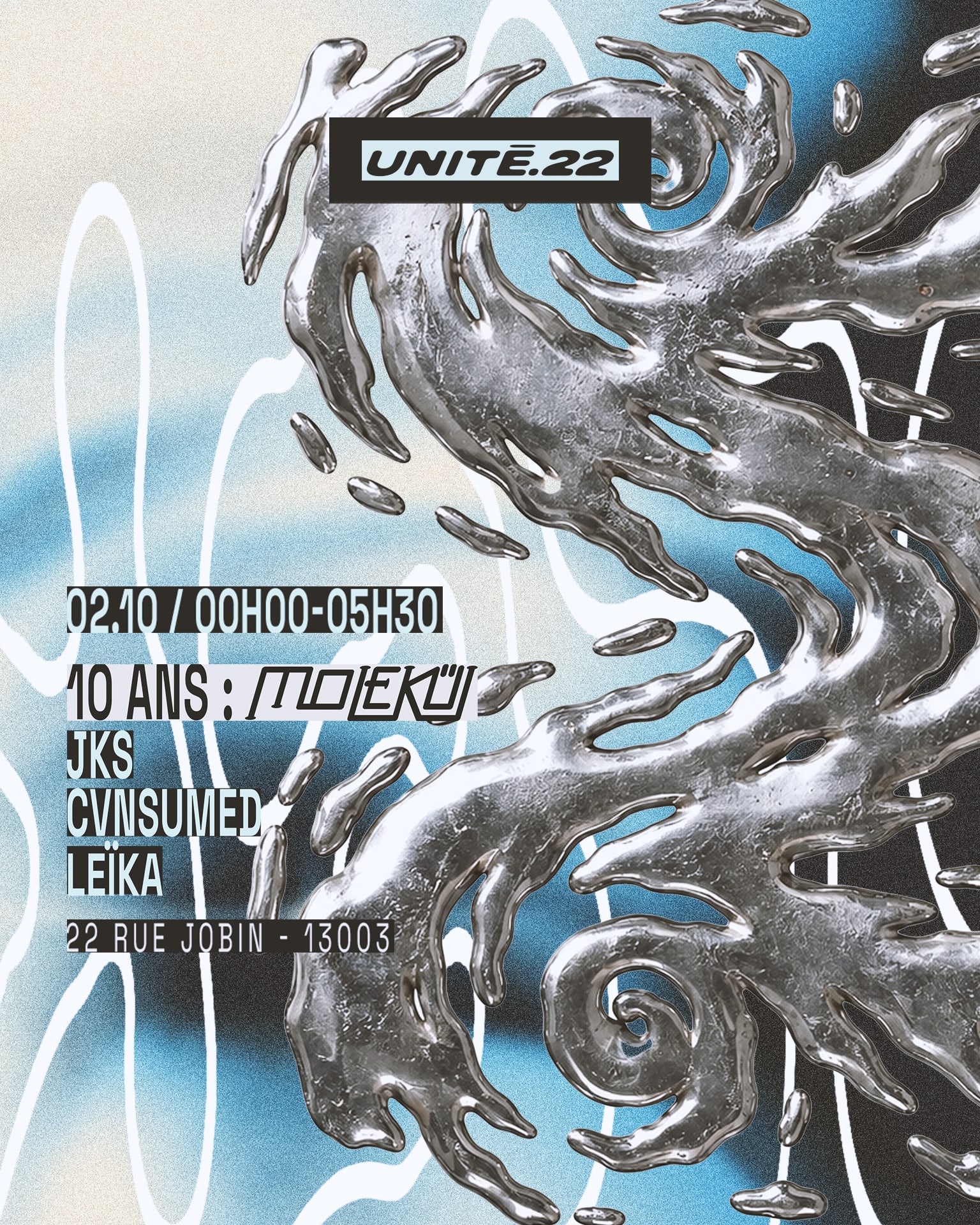 U.22 X Molekül : Jks, Cvnsumed, Leïka