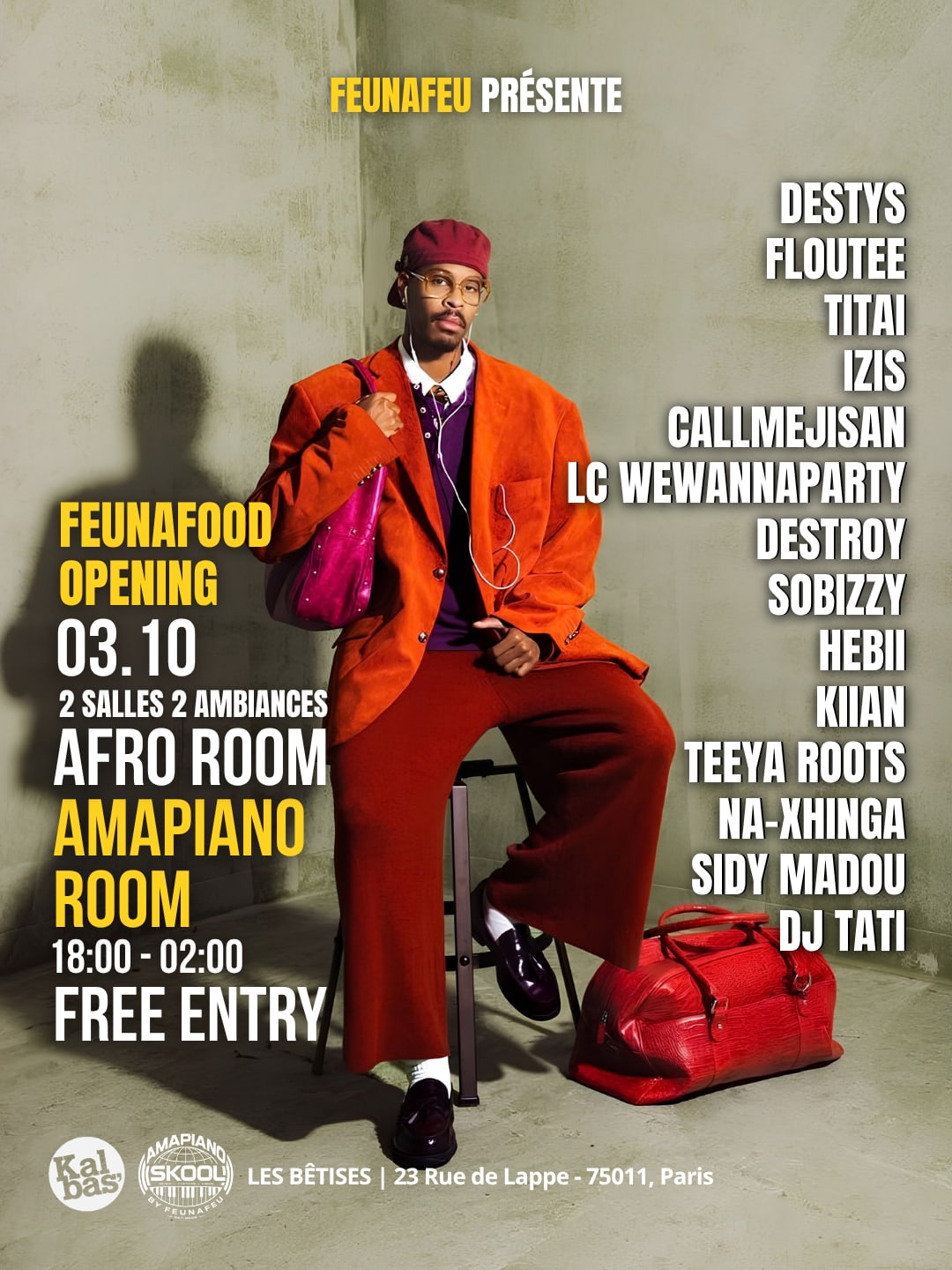 Afrobeat Vs Amapiano | Ouverture Feunafood