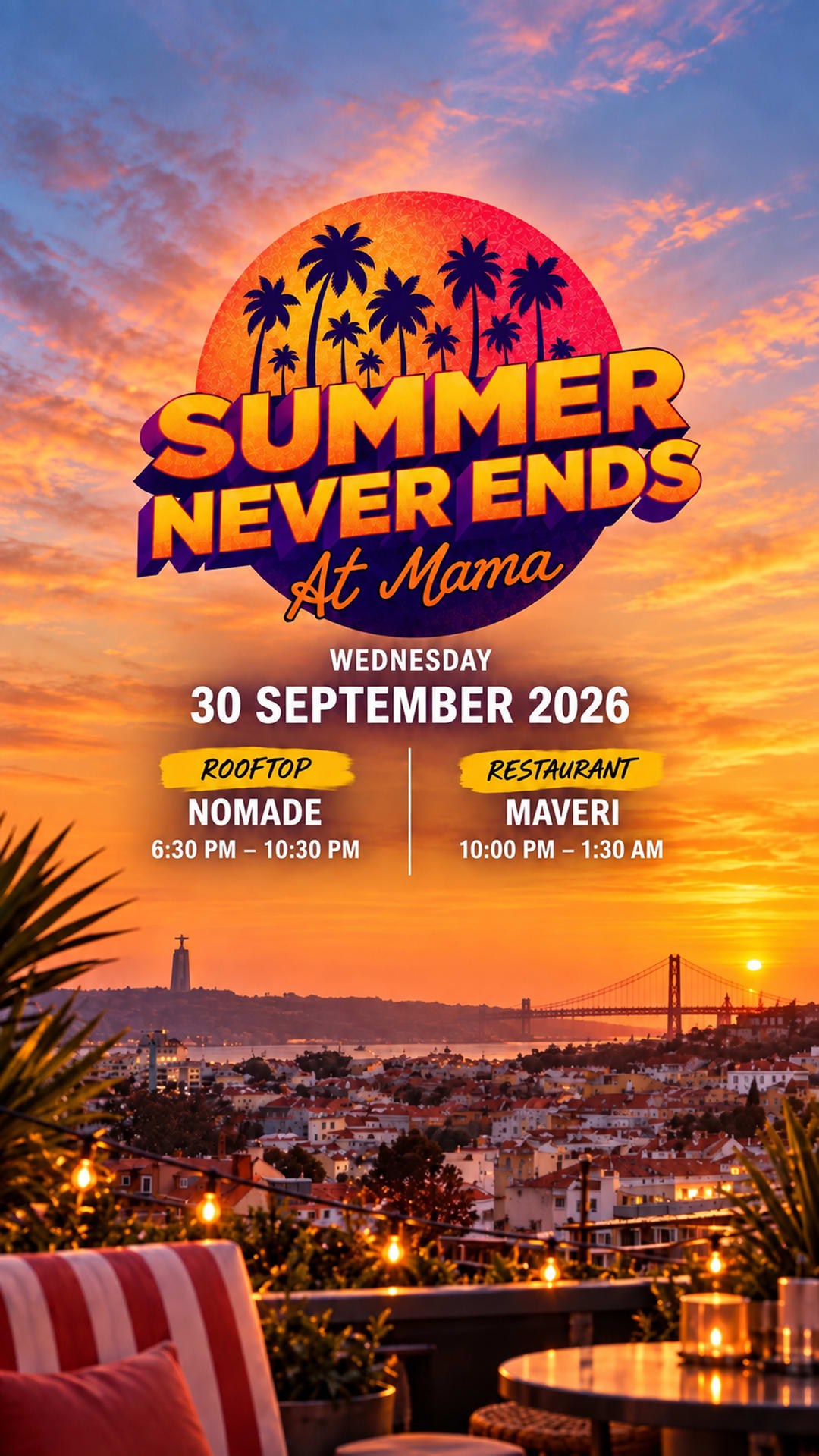 Summer Never Ends At Mama Lisboa