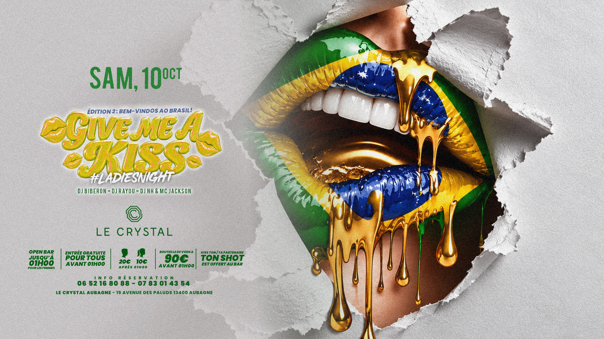 10/10 - Give Me A Kiss - Bem-Vindos Ao Brasil