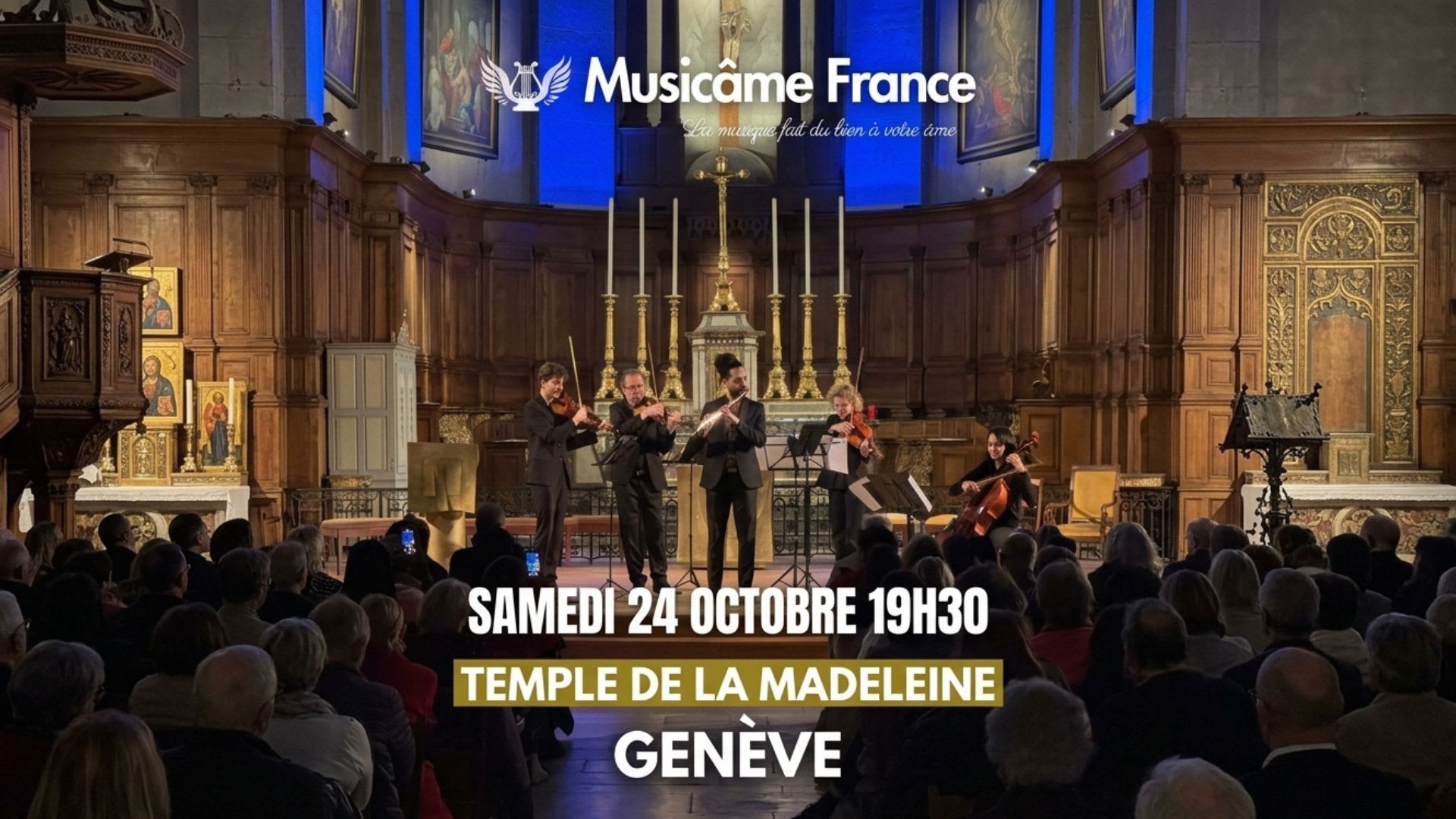 Concert À Genève : Ravel, Debussy, Mozart, Vivaldi, Bach,