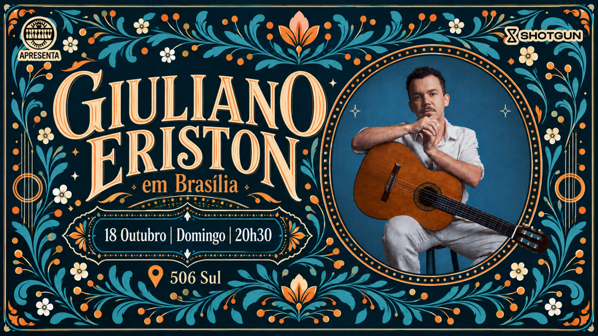 Infinu Apresenta Giuliano Eriston Em Brasília