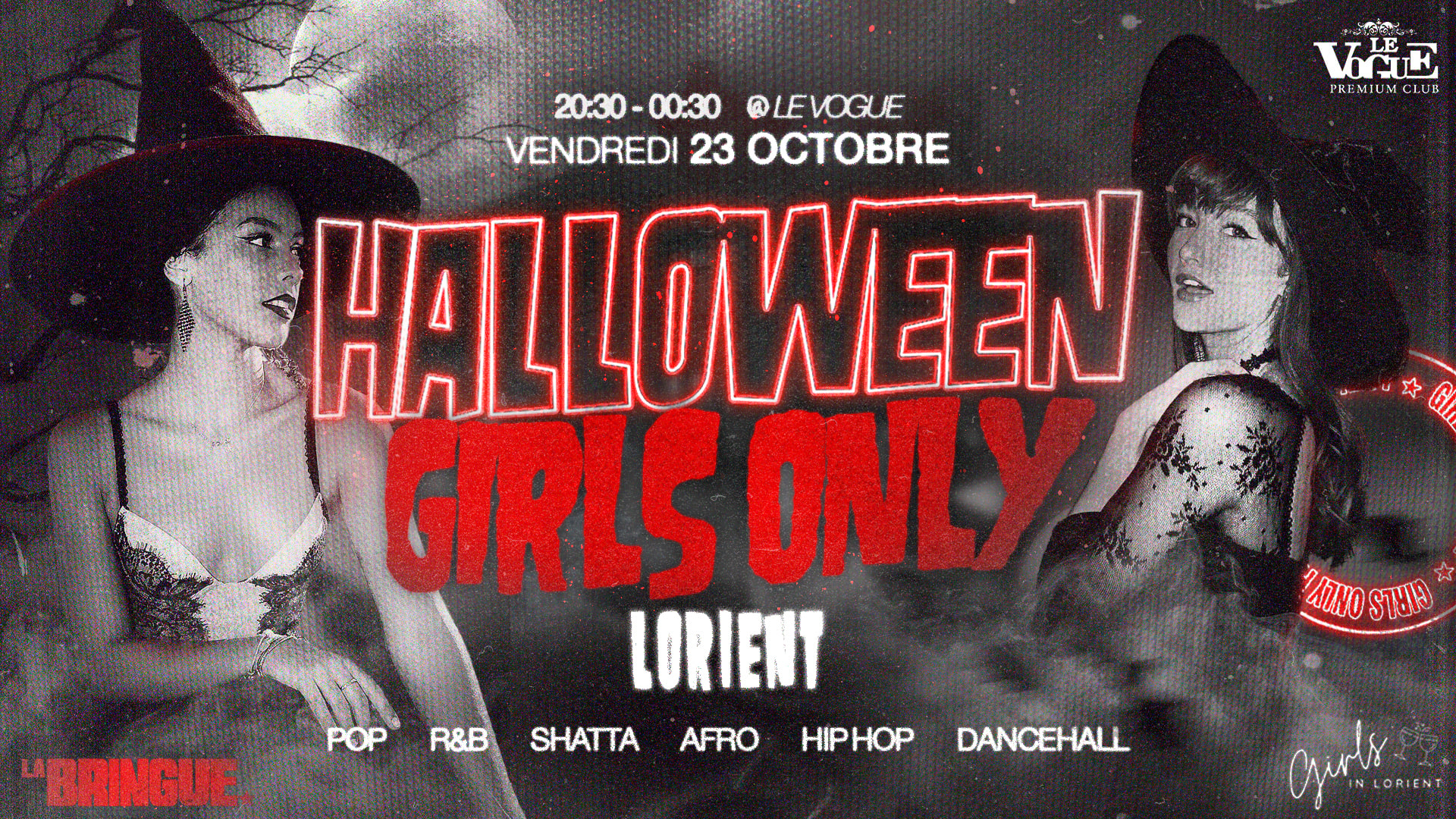 La Bringue - Halloween Girls Only - Lorient